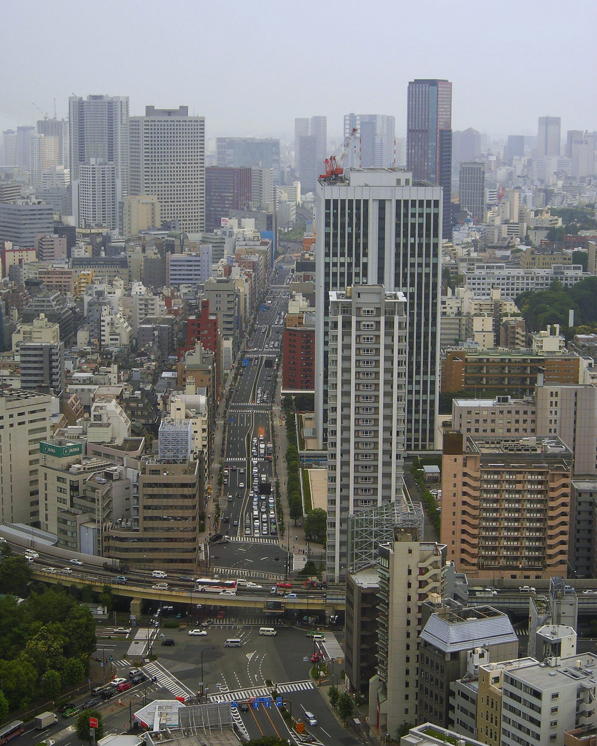 building, city, built structure, skyscraper, financial district, residential district, cityscape, crowd, tokyo, building exterior, japan, 1080P, nature, Phone HD Wallpaper