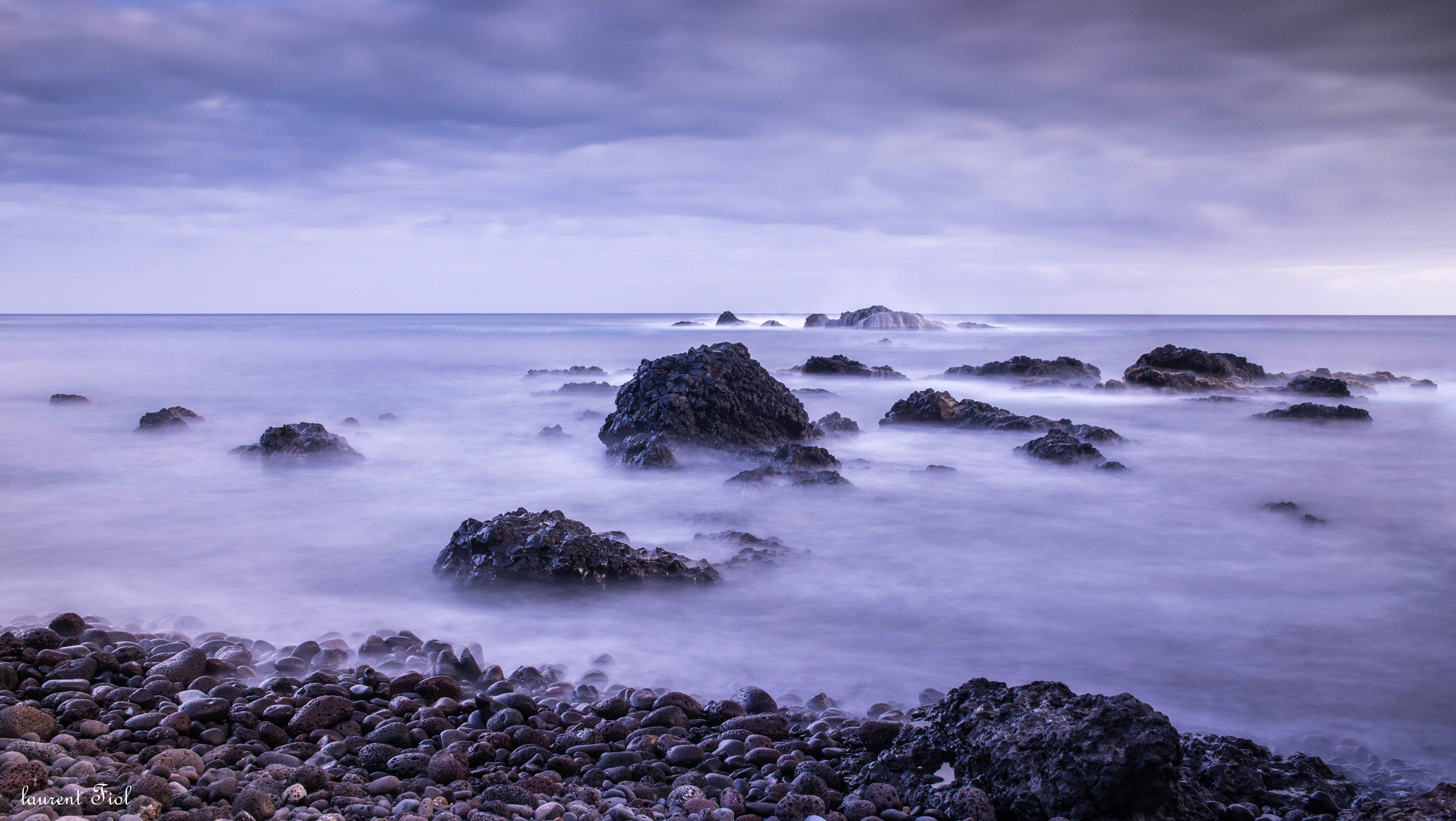 gray, rock, 5K, landscape, beach, Cidade Velha, nature, cidade, cap-vert, surrounded, coastline, scenics, rock - Object, océan, gray rock, clouds, wave, HD Wallpaper