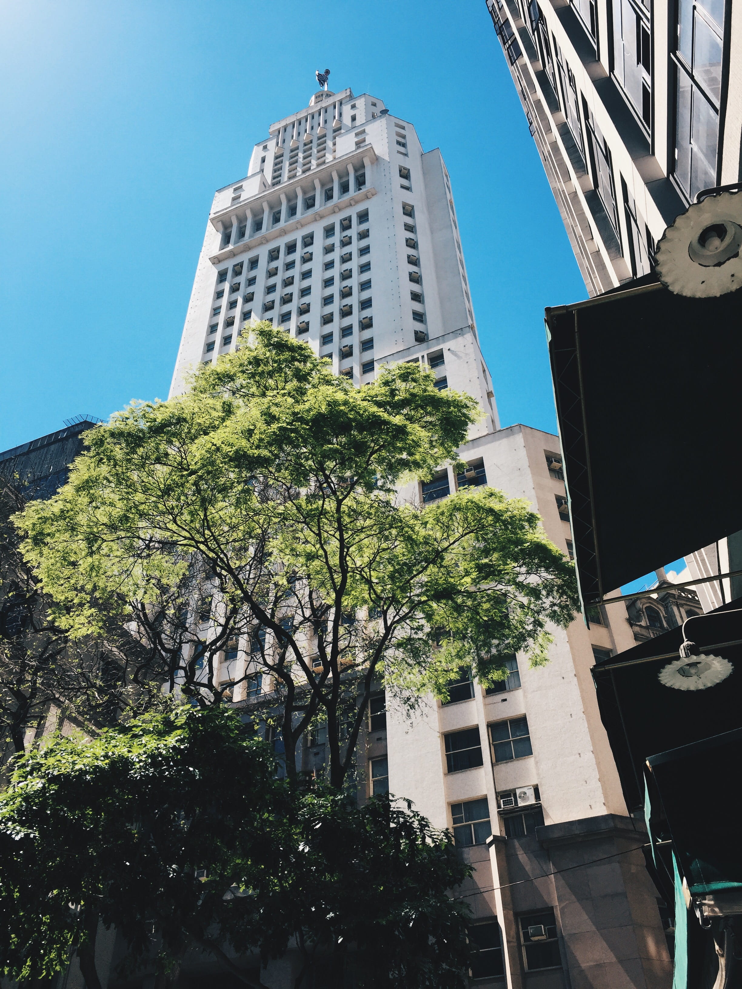2K, city center, sky, buildings, building exterior, building, day, big, blue, brasil, clear sky, arquitetura, brazil, architecture, tower, r. boa vista, Phone HD Wallpaper