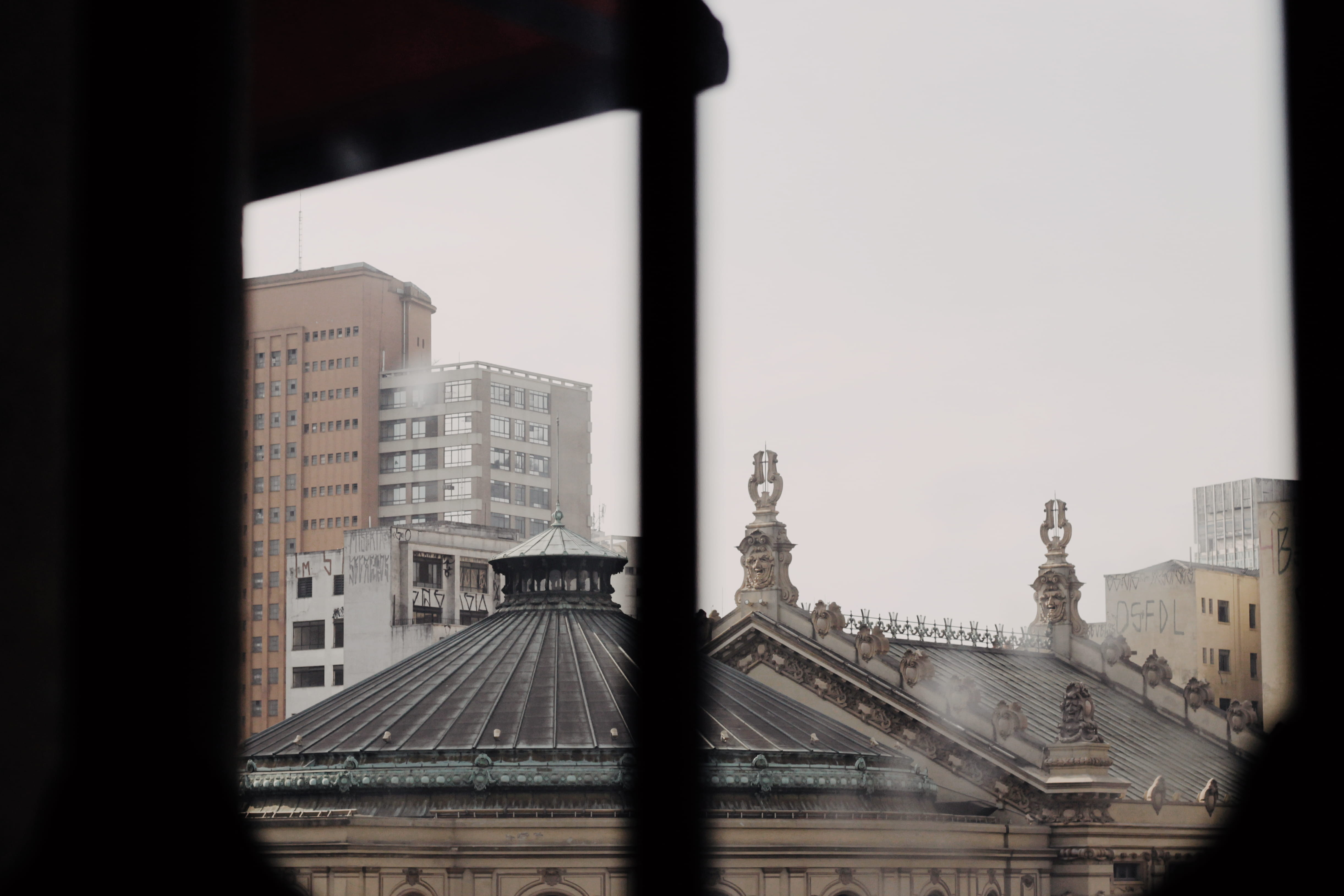 day, city, outdoors, nature, sky, human representation, transportation, sculpture, built structure, architecture, 4K, statue, downtown, centro de são paulo, HD Wallpaper