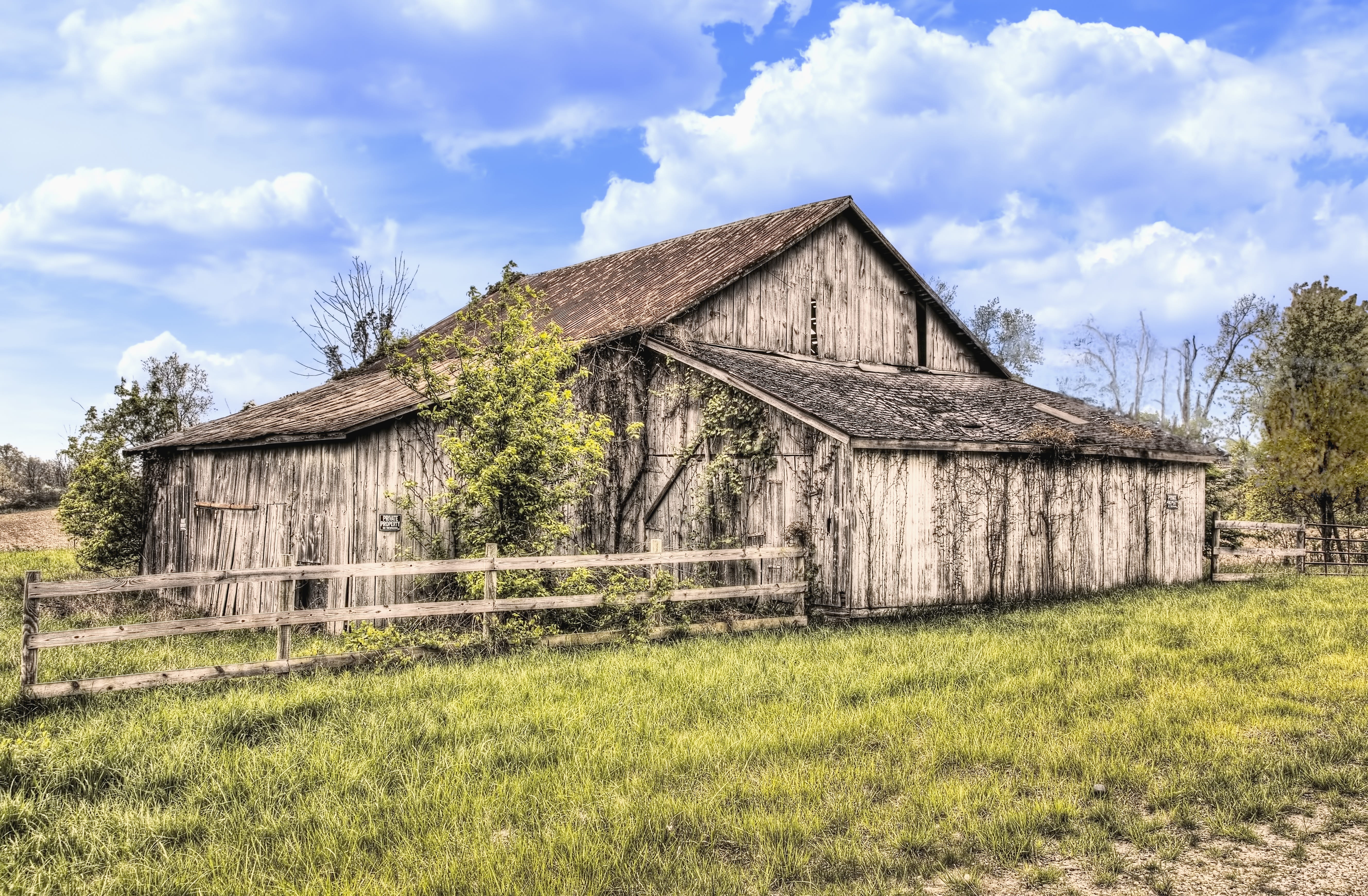nature, built structure, day, no people, structure, bill sturgell, building, agricultural building, field, environment, scenic, farms, 5K, home decor, HD Wallpaper