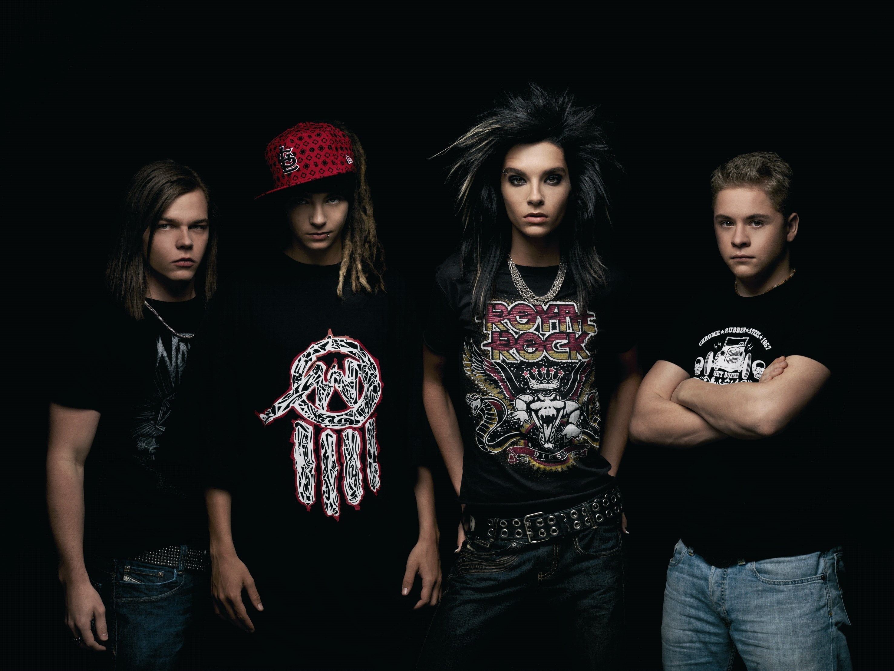 2K, tokio hotel, HD Wallpaper