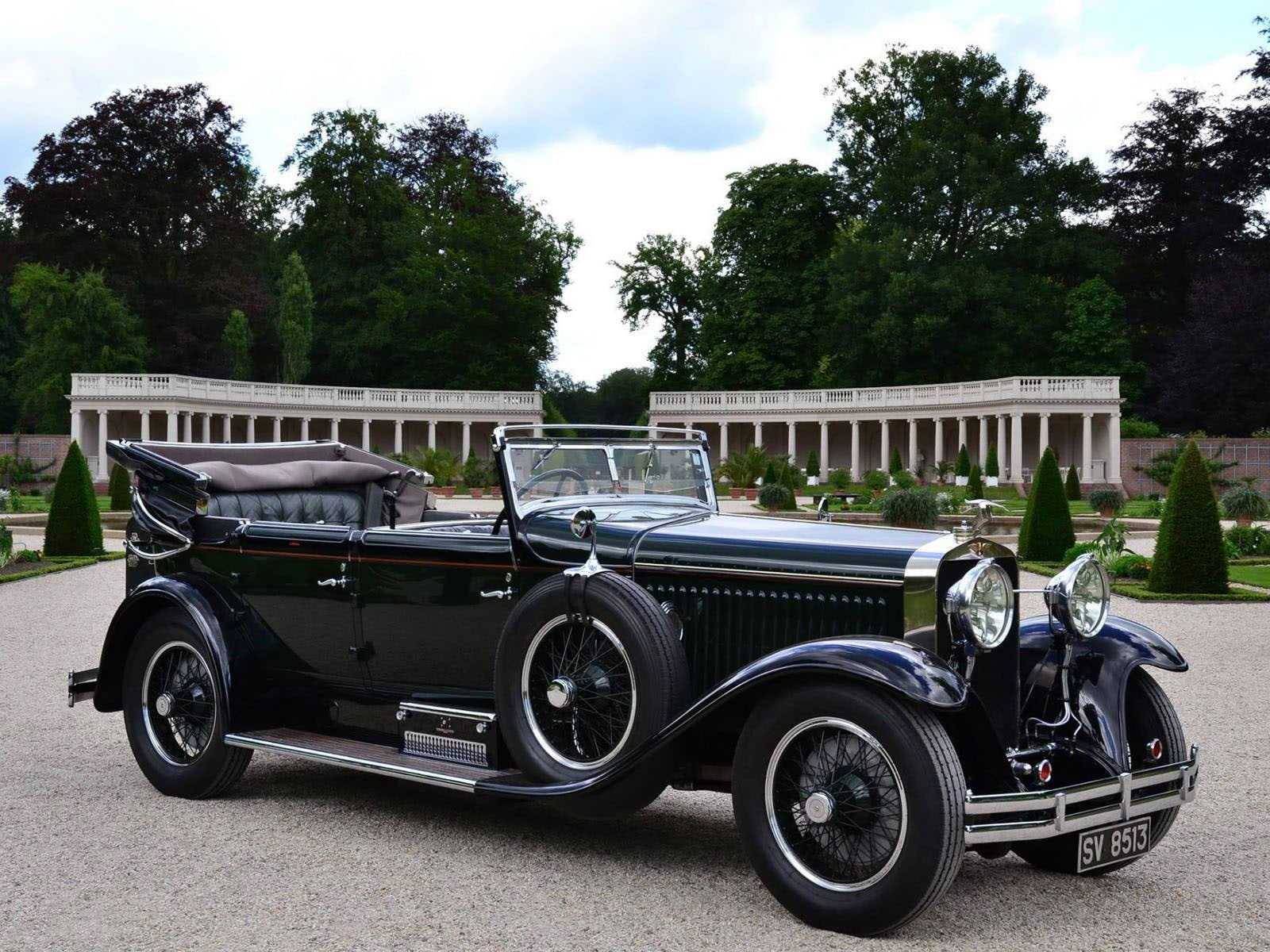 cabriolet, 720P, ville, 1929, hispano-suiza, h6b, HD Wallpaper