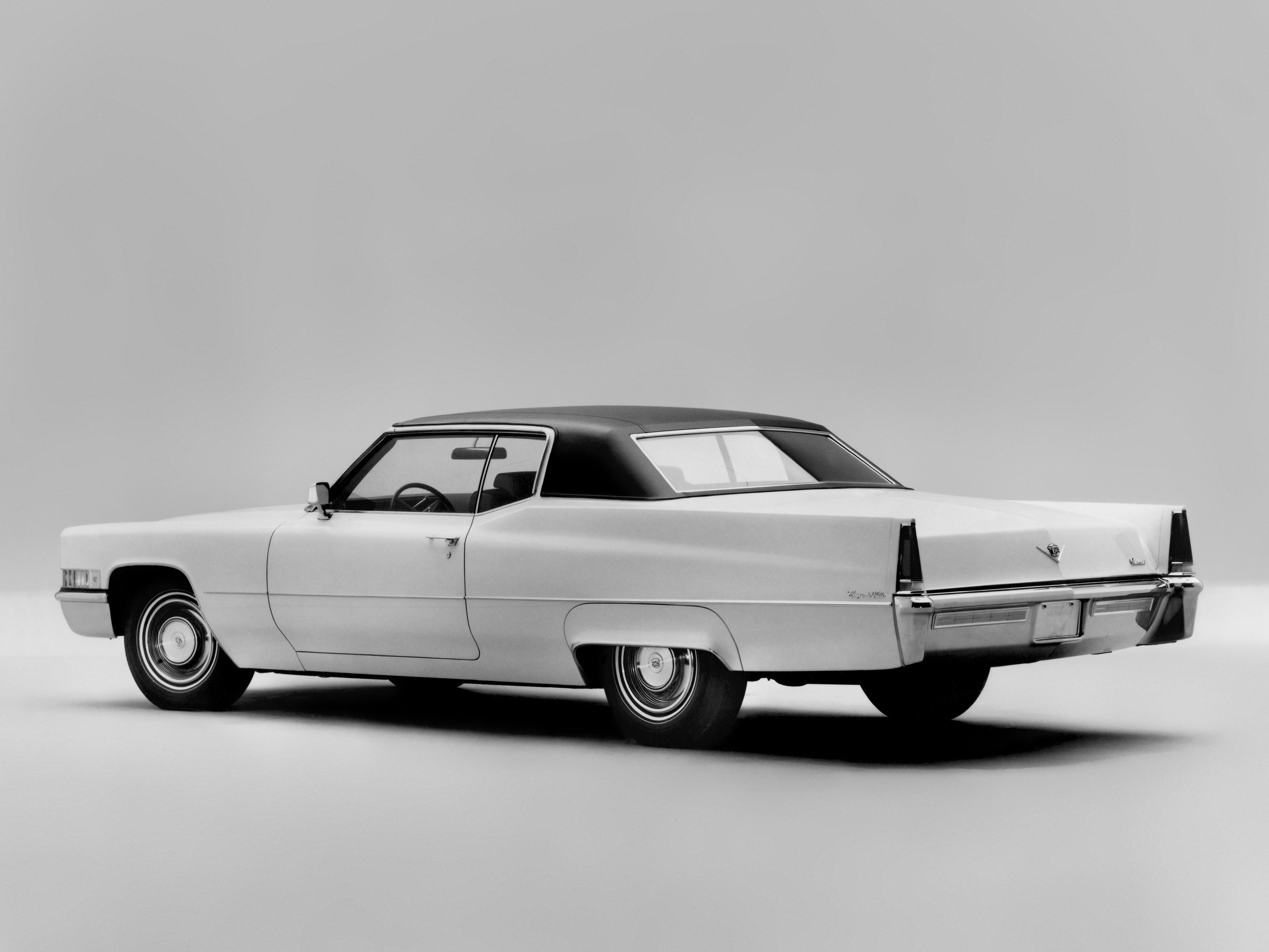 ville, cadillac, luxury, coupe-de-ville, 1969, 68347j, classic, coupe, 4K, HD Wallpaper