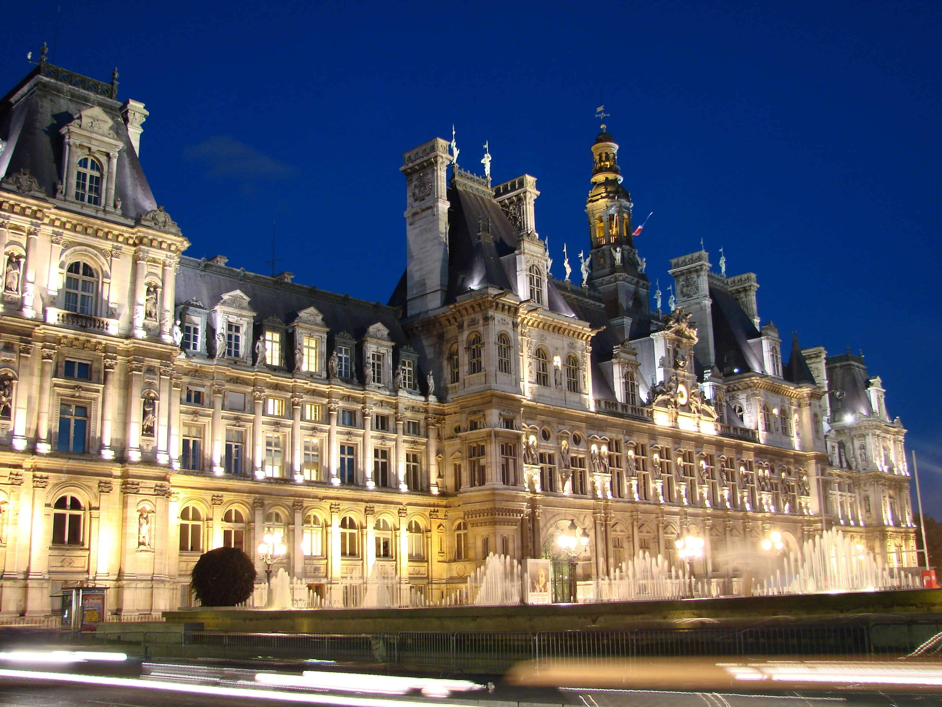 Monuments, 2K, Hôtel De Ville, France, HD Wallpaper