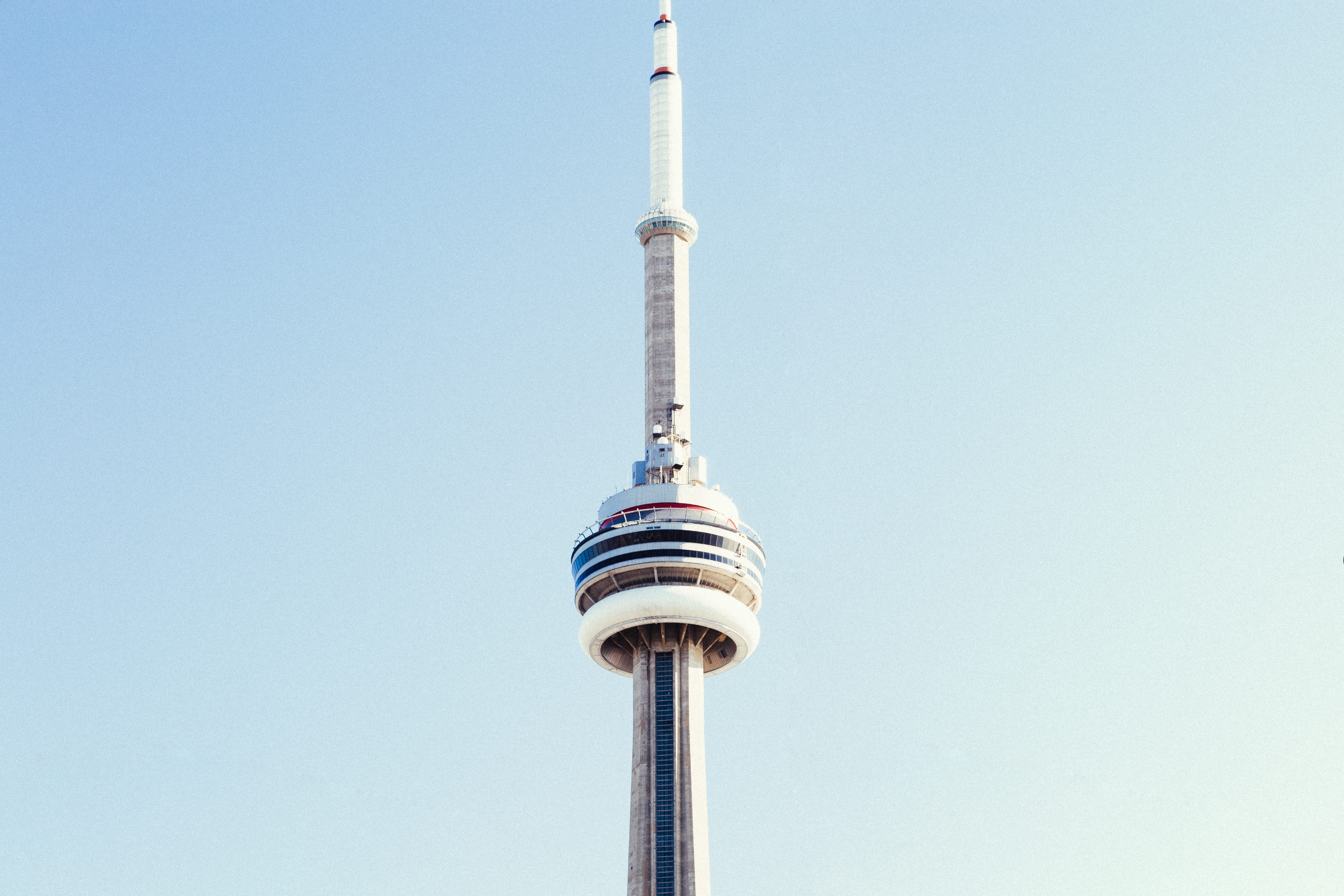 travel destinations, photography, tall - high, landmark, built structure, sky, communication, day, travel, canada, clear sky, daytime, standing, nature, HD Wallpaper
