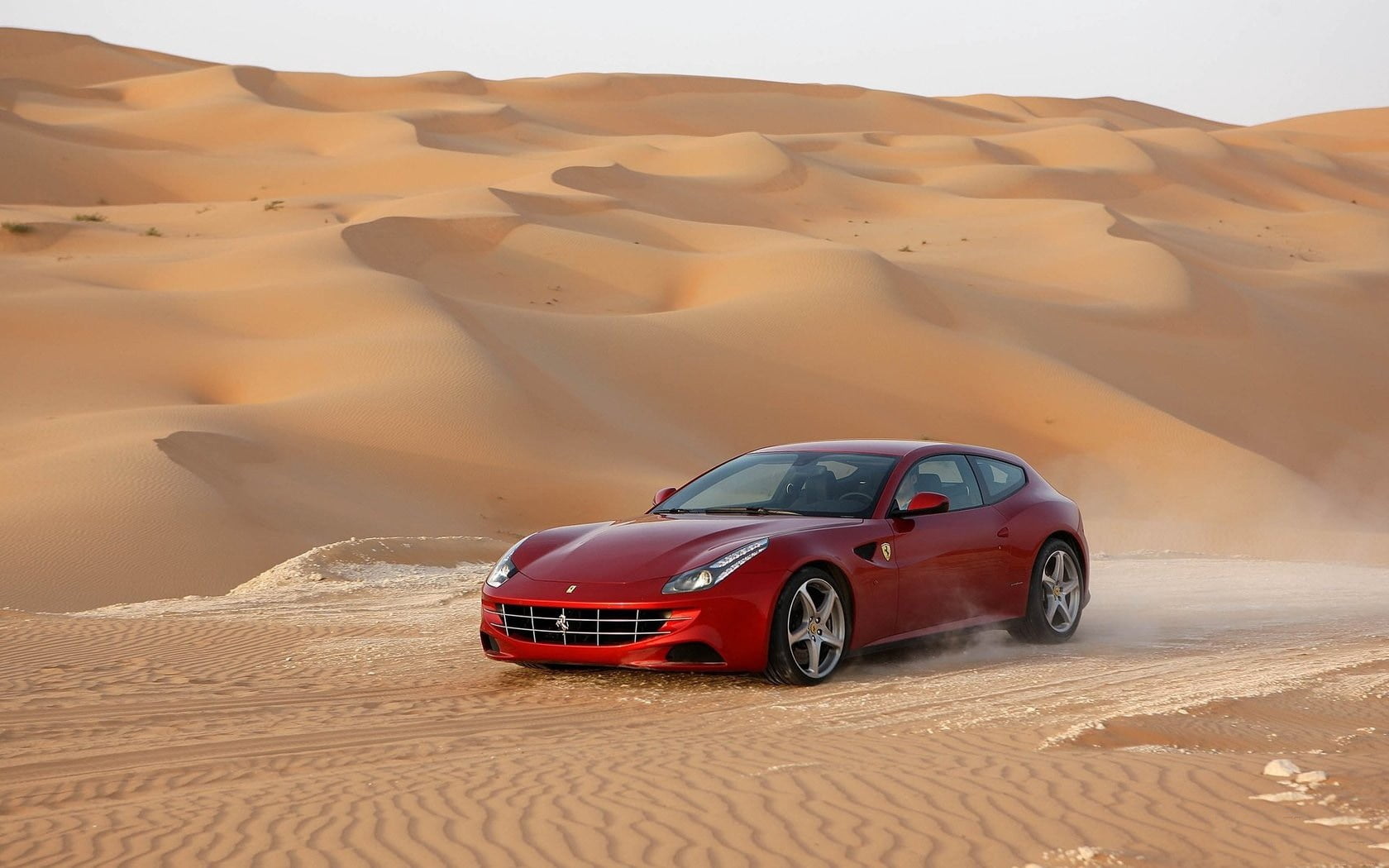 sand Dune, desert, road, wheel, red, travel, speed, sports Utility Vehicle, sports Car, mode of transportation, 720P, salt flat, sand, driving, sport, HD Wallpaper