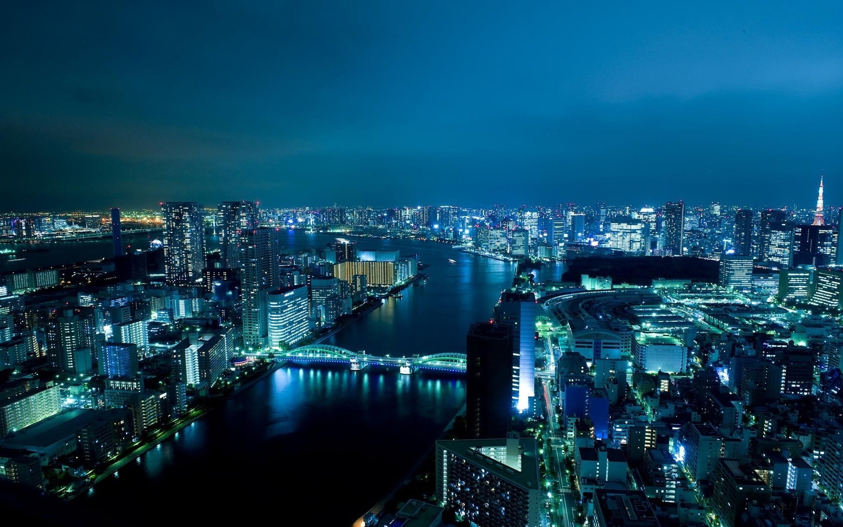 harbor, office building exterior, panoramic, urban Scene, sky, cityscape, 720P, nightlife, lighting Equipment, built Structure, travel, japan, urban Skyline, HD Wallpaper
