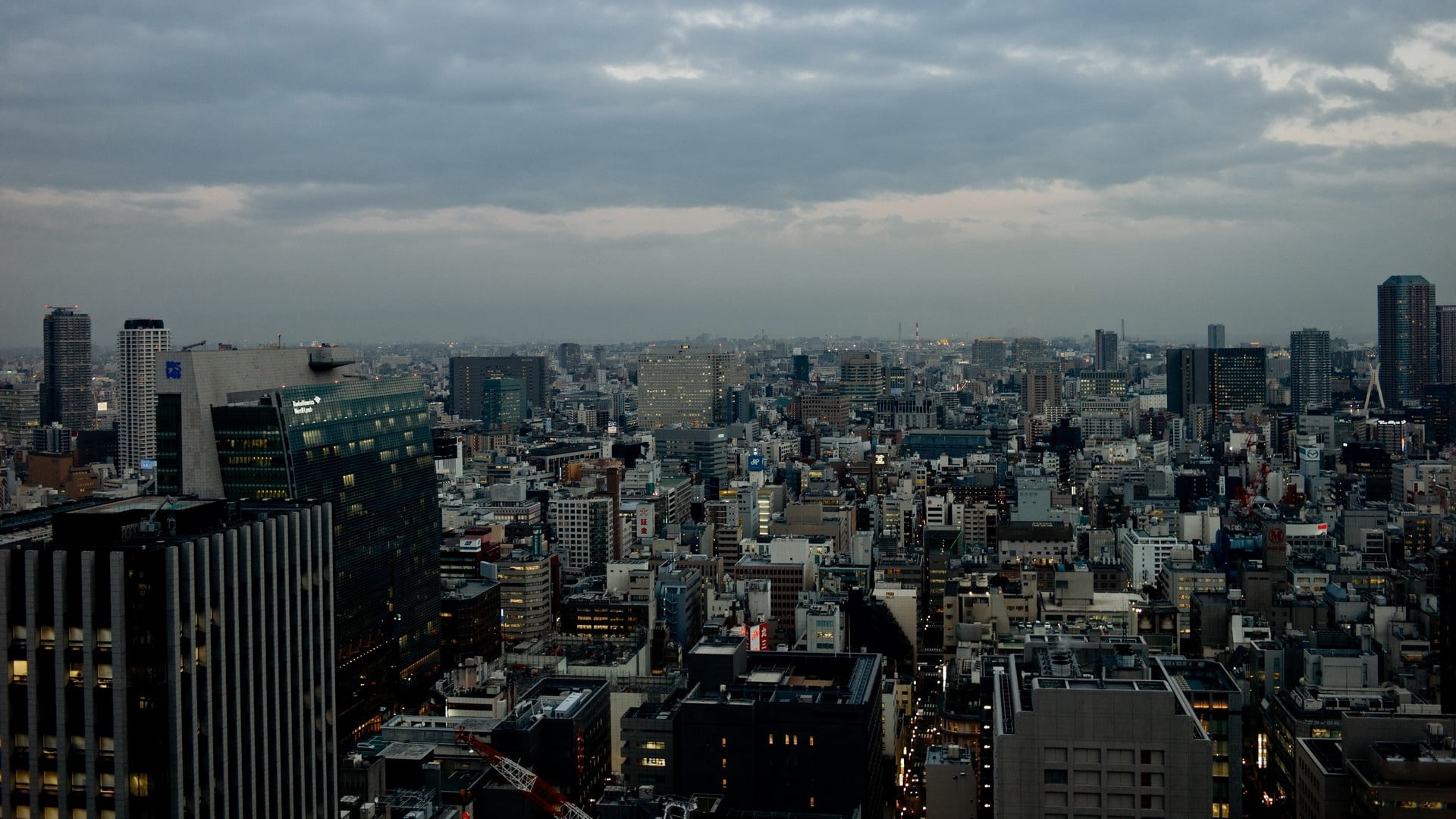 settlement, travel Locations, cloud - sky, outdoors, landscape, urban Skyline, travel, building Exterior, buildings, downtown District, tokyo, tokyo Prefecture, HD Wallpaper