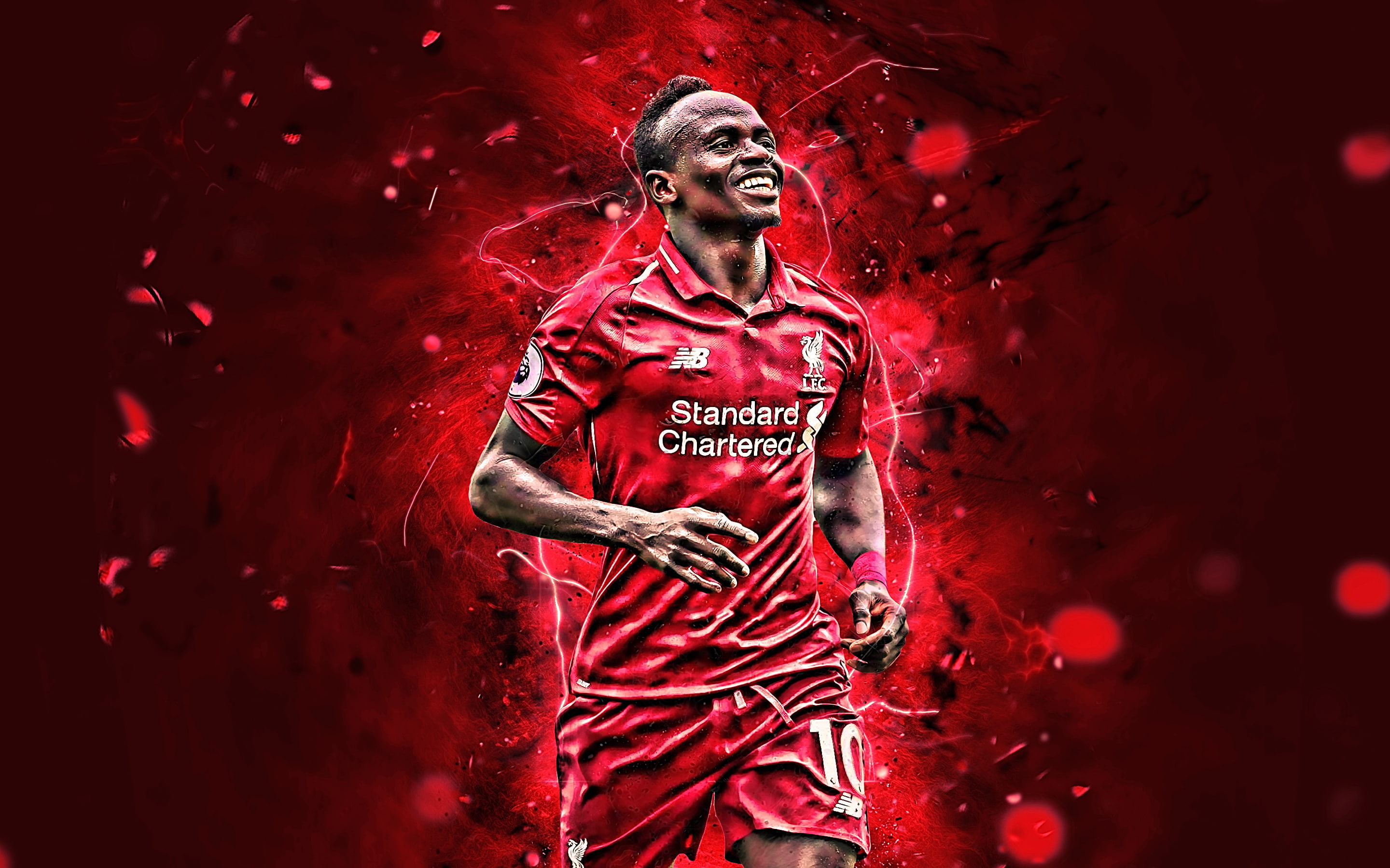 Sadio Mané, Senegalese, Liverpool F.C., Soccer, 2K, HD Wallpaper