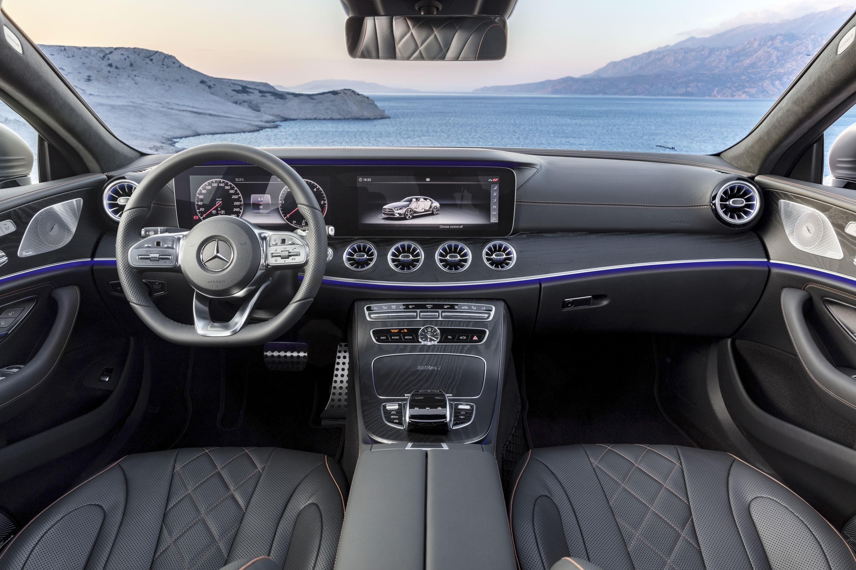 2K, 4K, Mercedes-Benz CLS, 2019 Cars, HD Wallpaper
