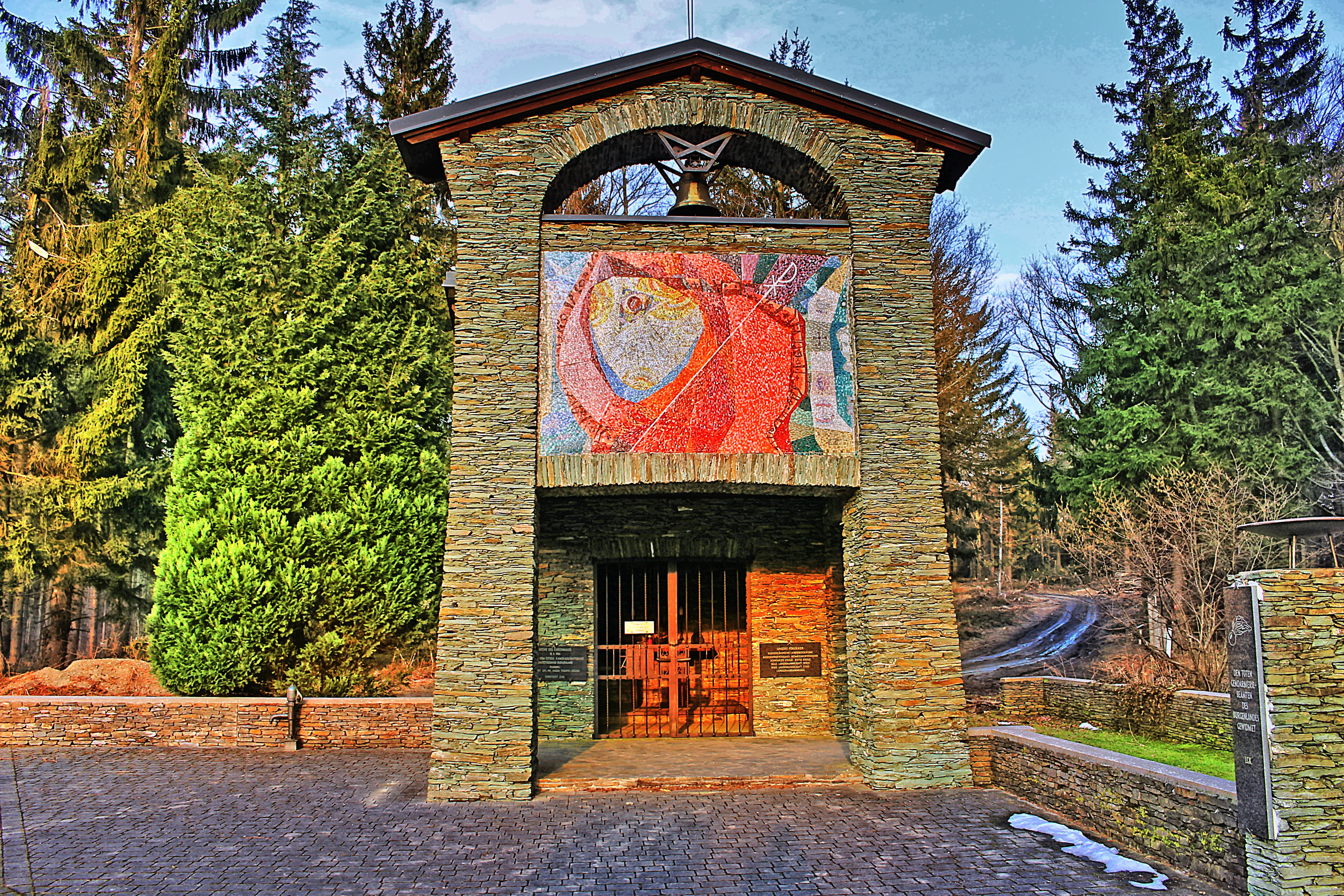 outdoors, spirituality, architecture, cenotaph, monument, 5K, tree, nature, representation, day, hdr image, belief, war memorial, shrine, mural, growth, HD Wallpaper