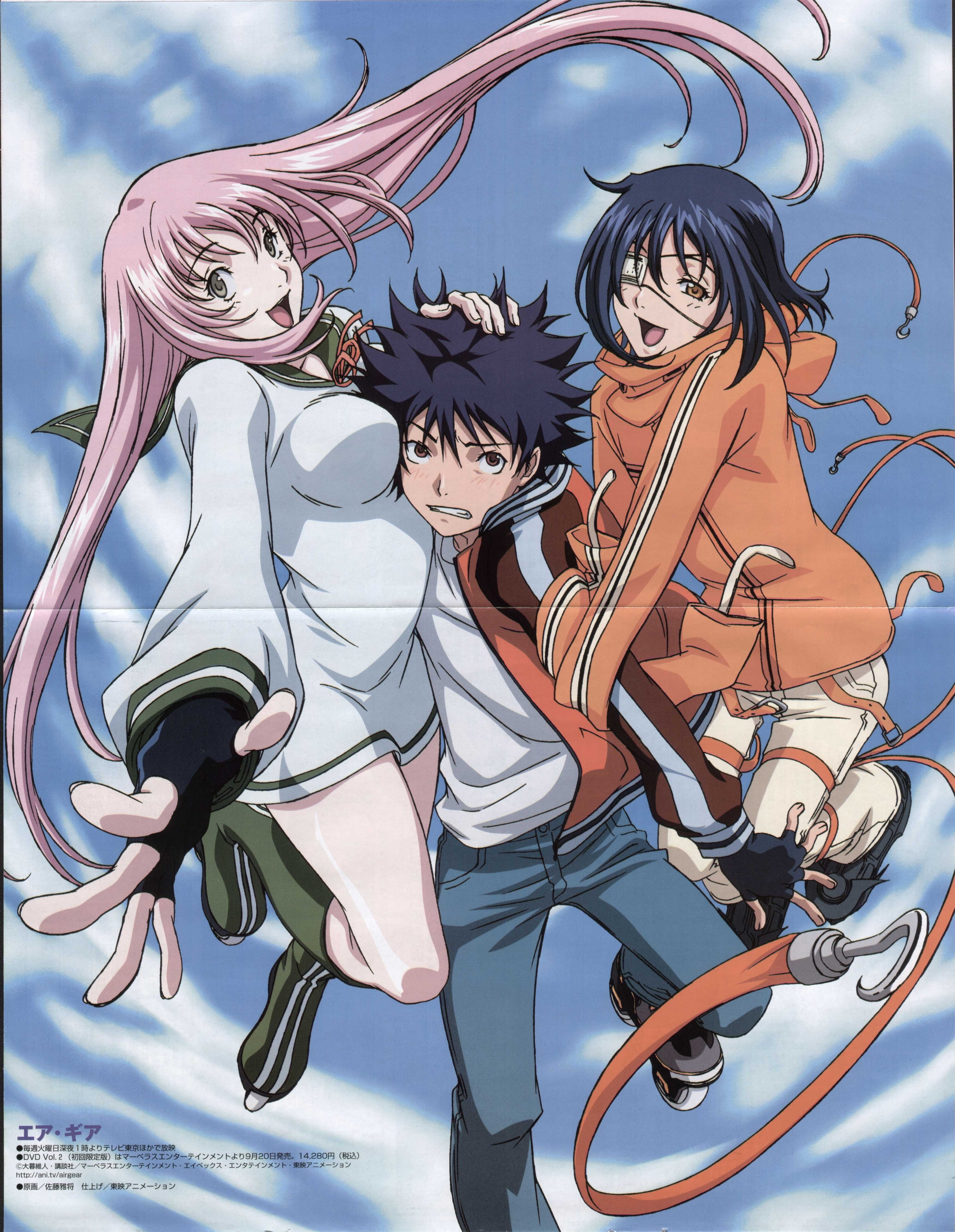 Air Gear, 4K, Minami Itsuki, Simca, Phone HD Wallpaper