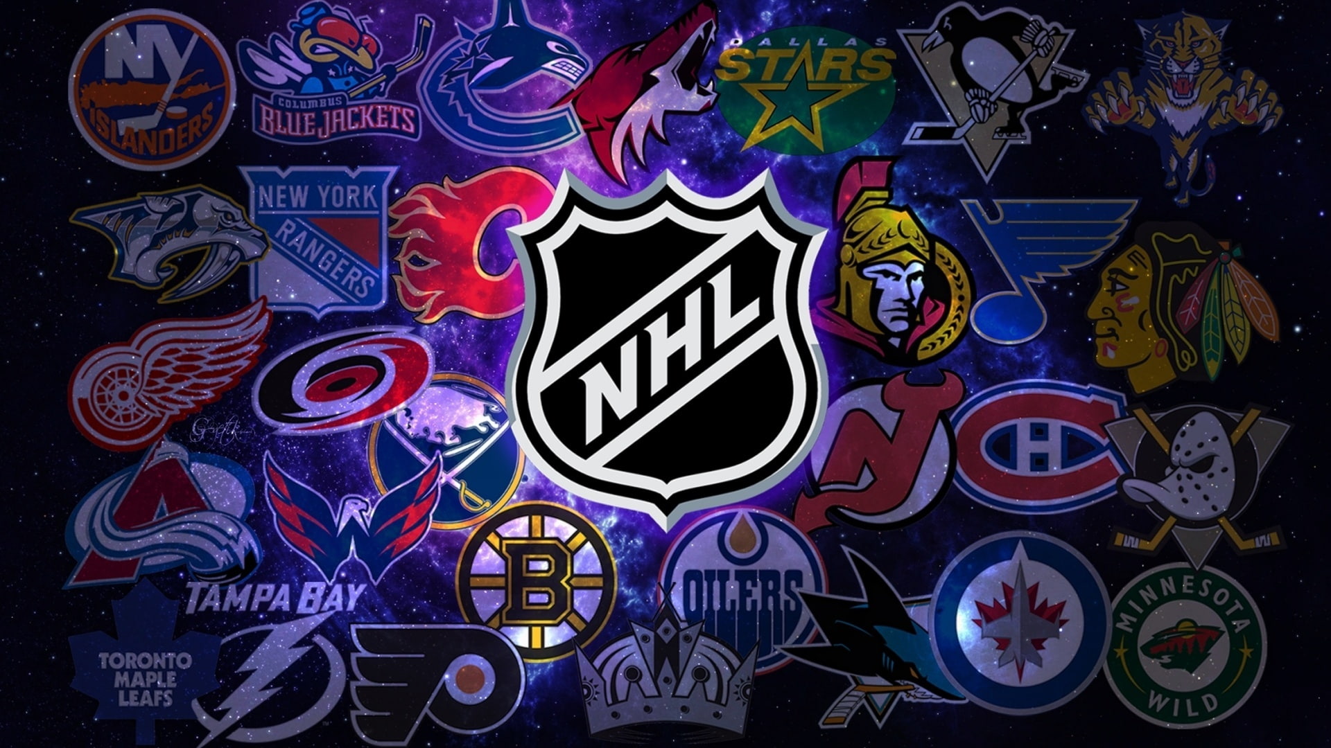 logo, 1080P, hockey, nhl, HD Wallpaper