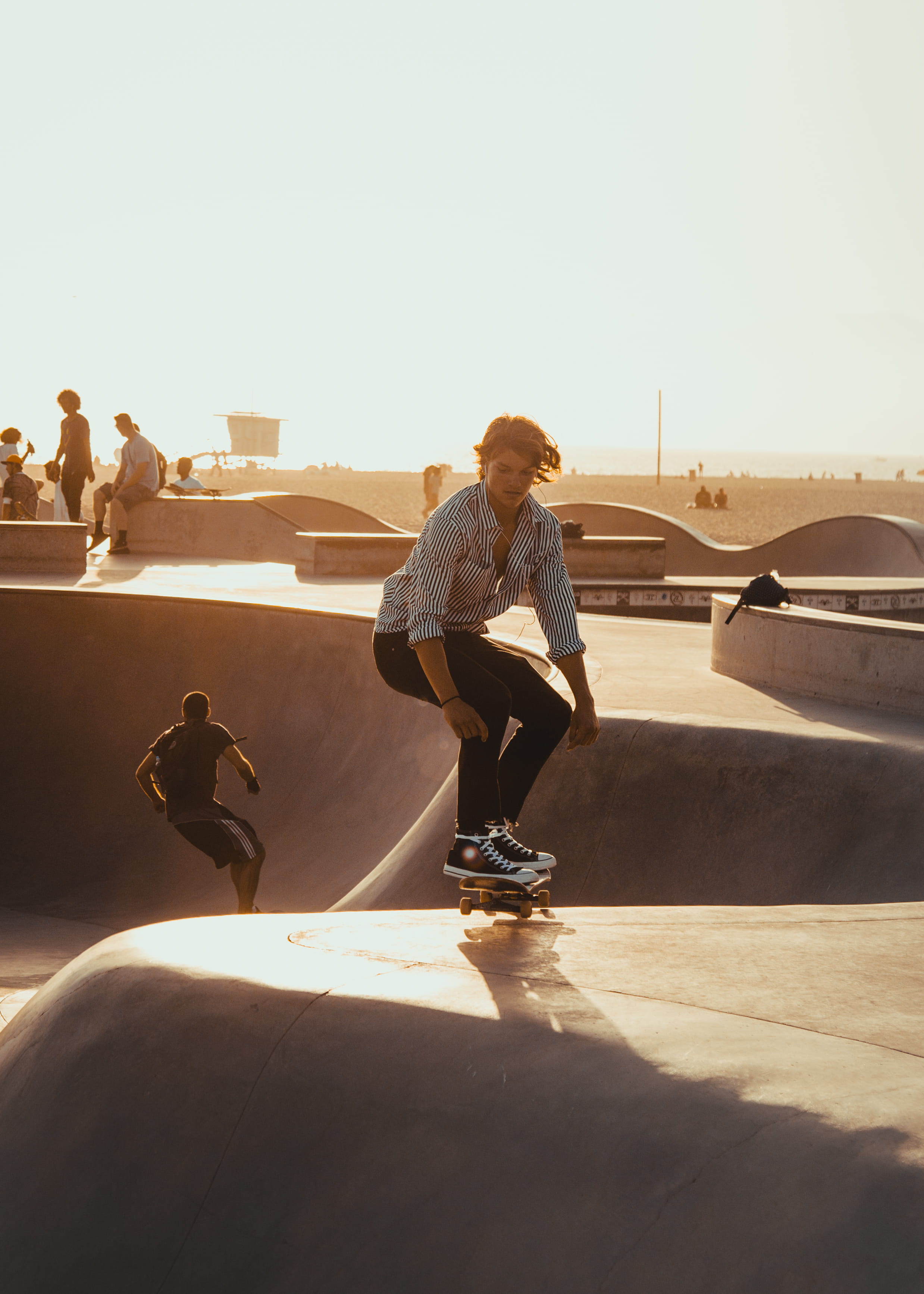 fashion, youth Culture, beach, skateboard Park, leisure Activity, play, healthy Lifestyle, males, style, morning, day, daytime, city Life, relaxation, park, Phone HD Wallpaper