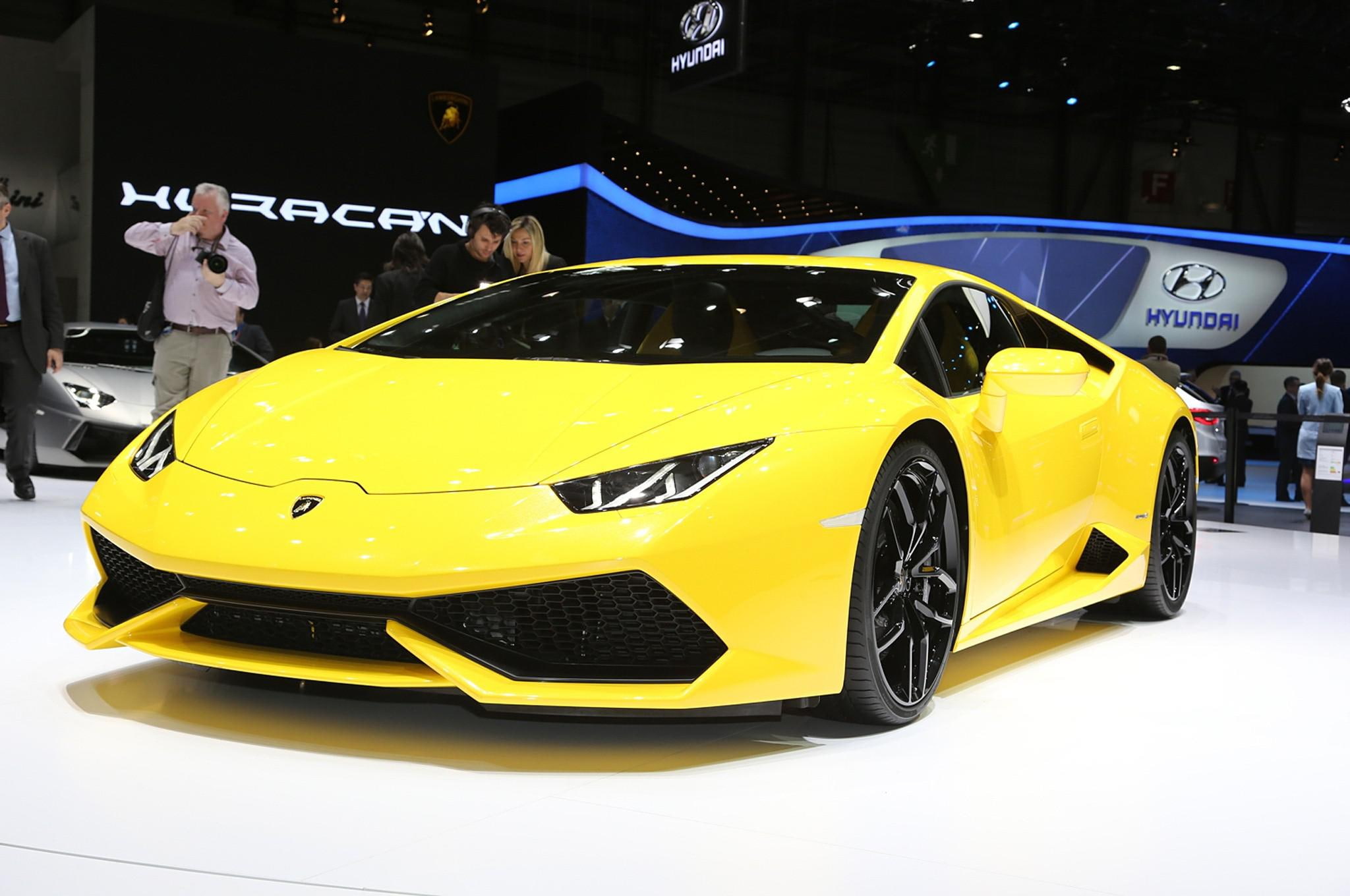 new, 1080P, car, luxury, cars, huracan, yellow, hd, lamborghini, HD Wallpaper