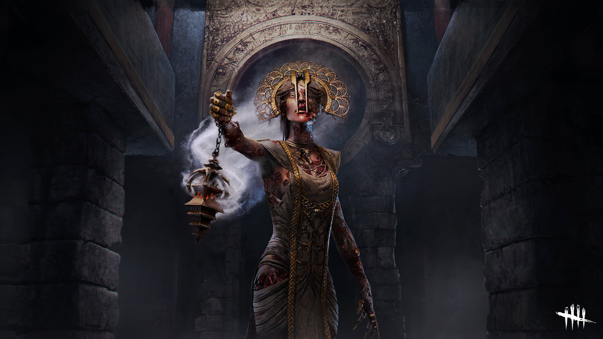 1080P, horror, video games, Dead by Daylight, video game art, HD Wallpaper