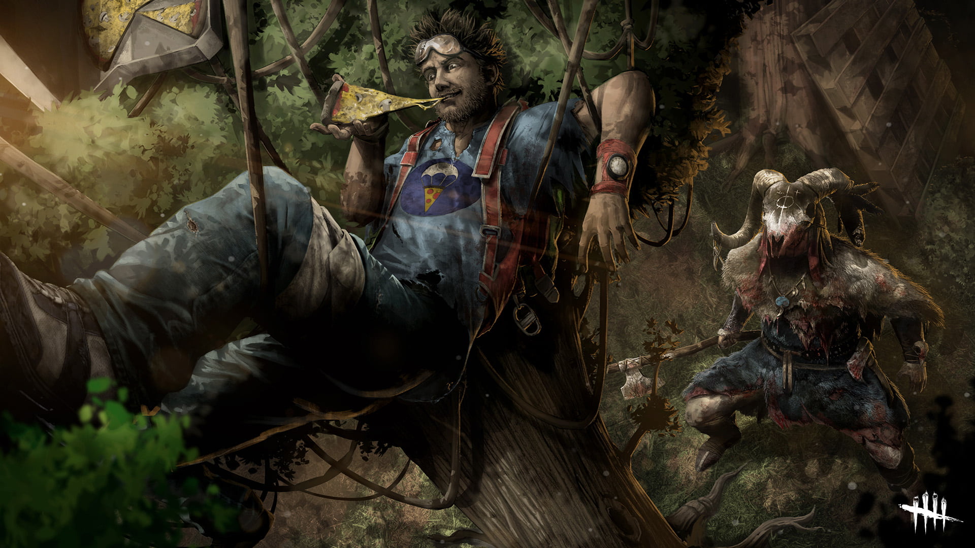 Dead by Daylight, horror, video game art, video games, 1080P, HD Wallpaper