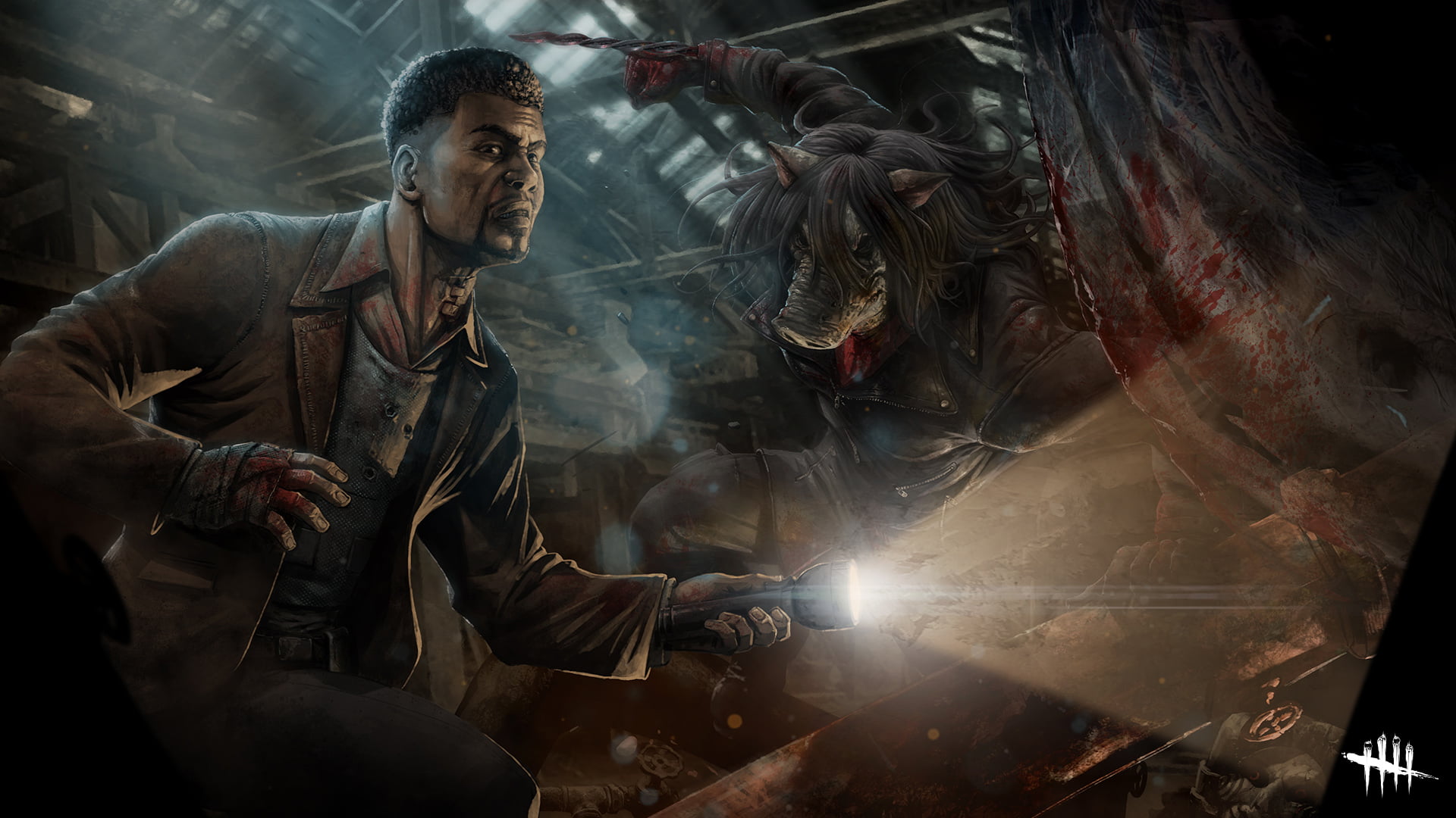 video games, horror, video game art, 1080P, Dead by Daylight, HD Wallpaper