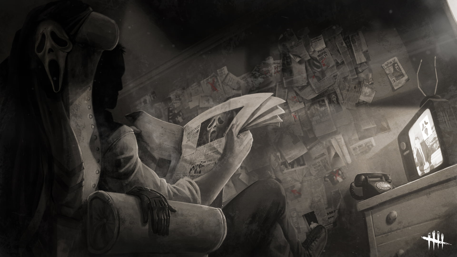 Dead by Daylight, video game art, horror, 1080P, video games, HD Wallpaper