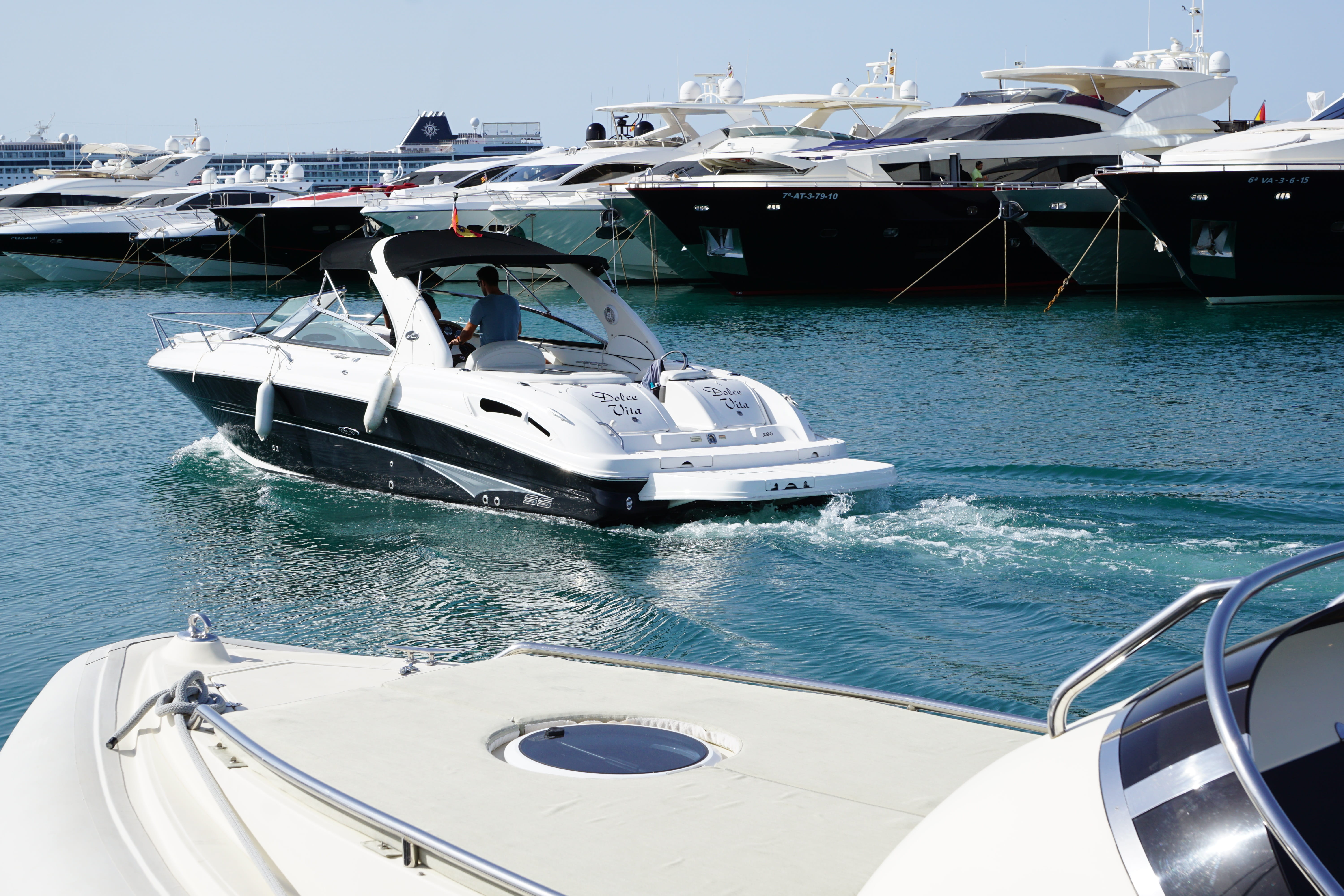 mediterranean, exit, drivers license, mode of transportation, cruise, deep, nature, water, moored, sweet life, sea, maritime, enjoy, port, marina, dolce vita, HD Wallpaper