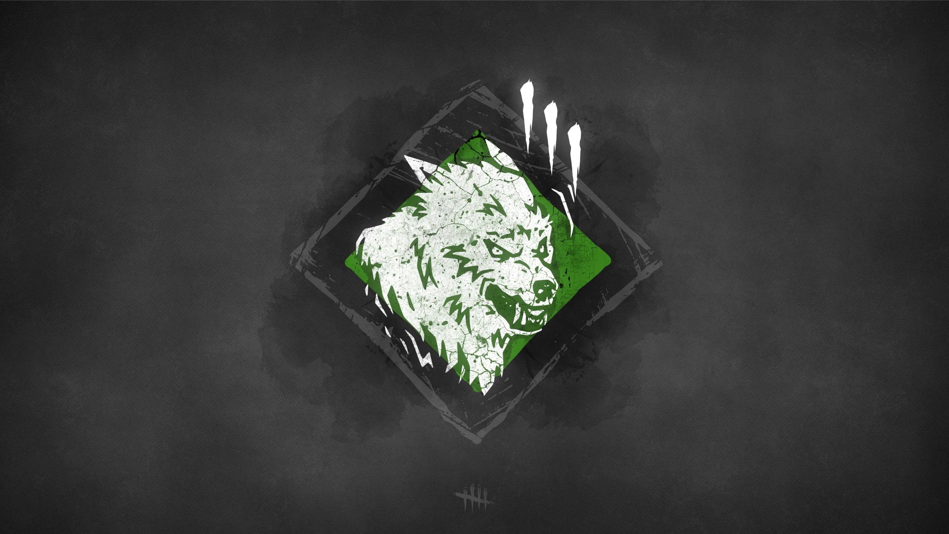 Wolf, Dead By Daylight, Minimalist, Territorial Imperative (Dead by Daylight), Huntress (Dead by Daylight), Video Game, 1080P, HD Wallpaper