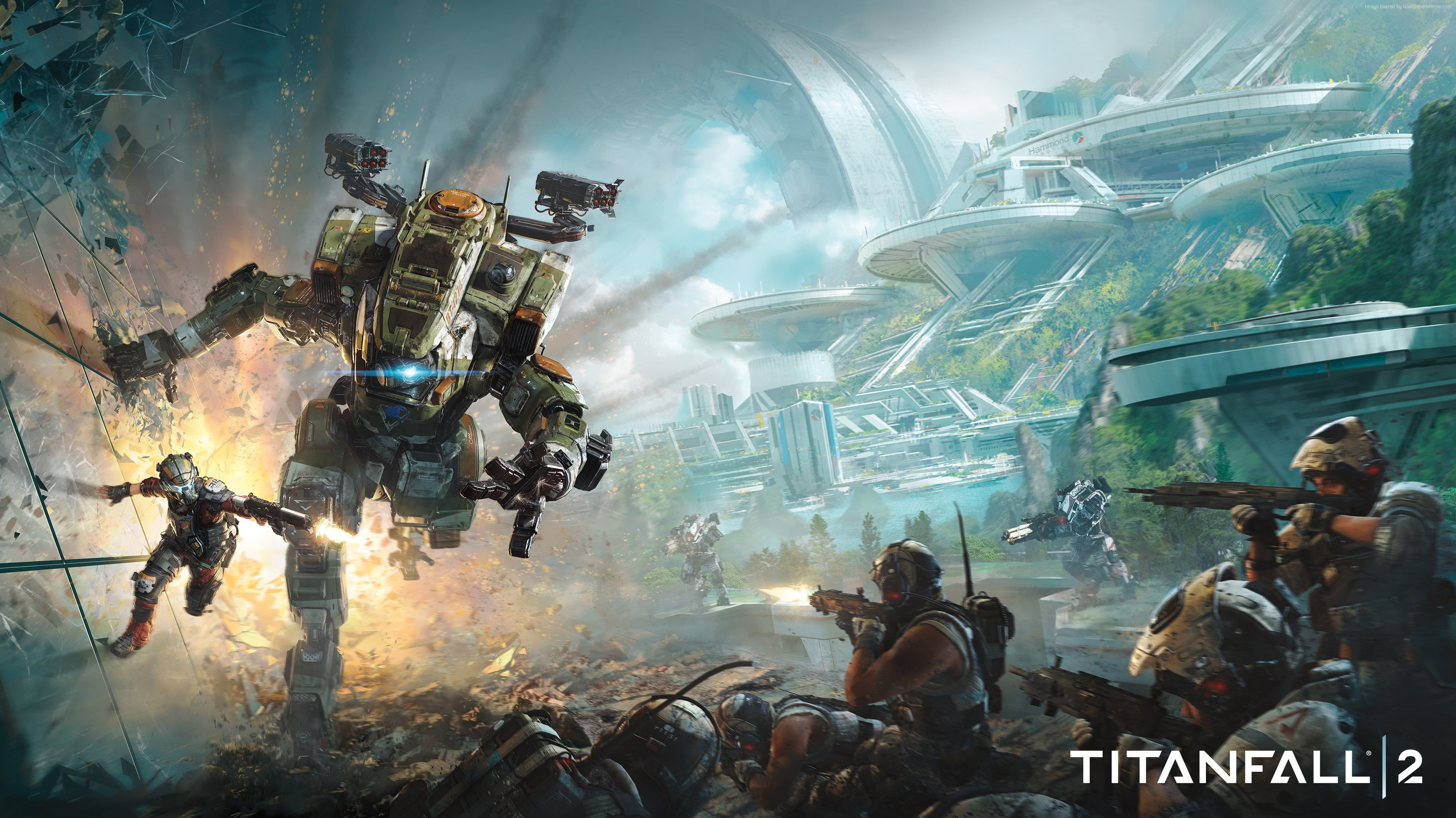 4K, E3 2016, Windows, Xbox One, Titanfall 2, PlayStation 4, shooter, Best Games, HD Wallpaper