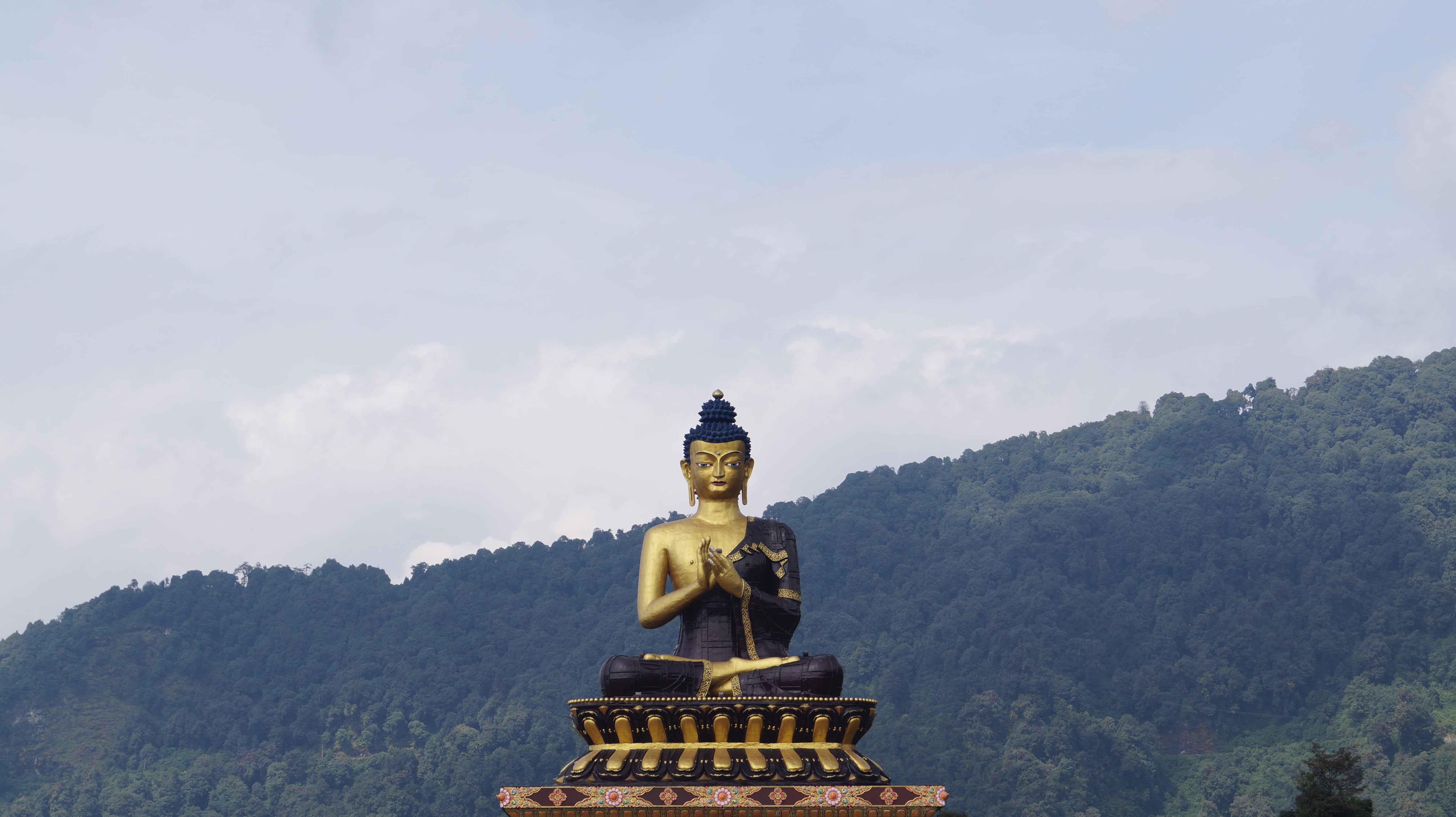 sikkim, Buddha, Ravangla, statue, Tathagata Tsal, 5K, HD Wallpaper