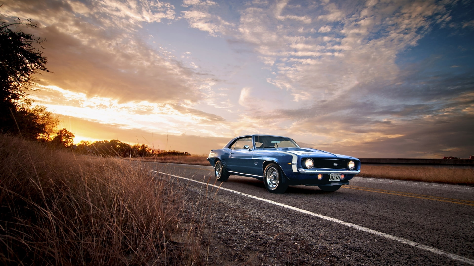 sky, scenic, asphalt, outdoor, fast, transportation, trailer, speed, wheel, highway, vehicle, automobile, car, auto, traffic, driveway, 1080P, race, travel, HD Wallpaper