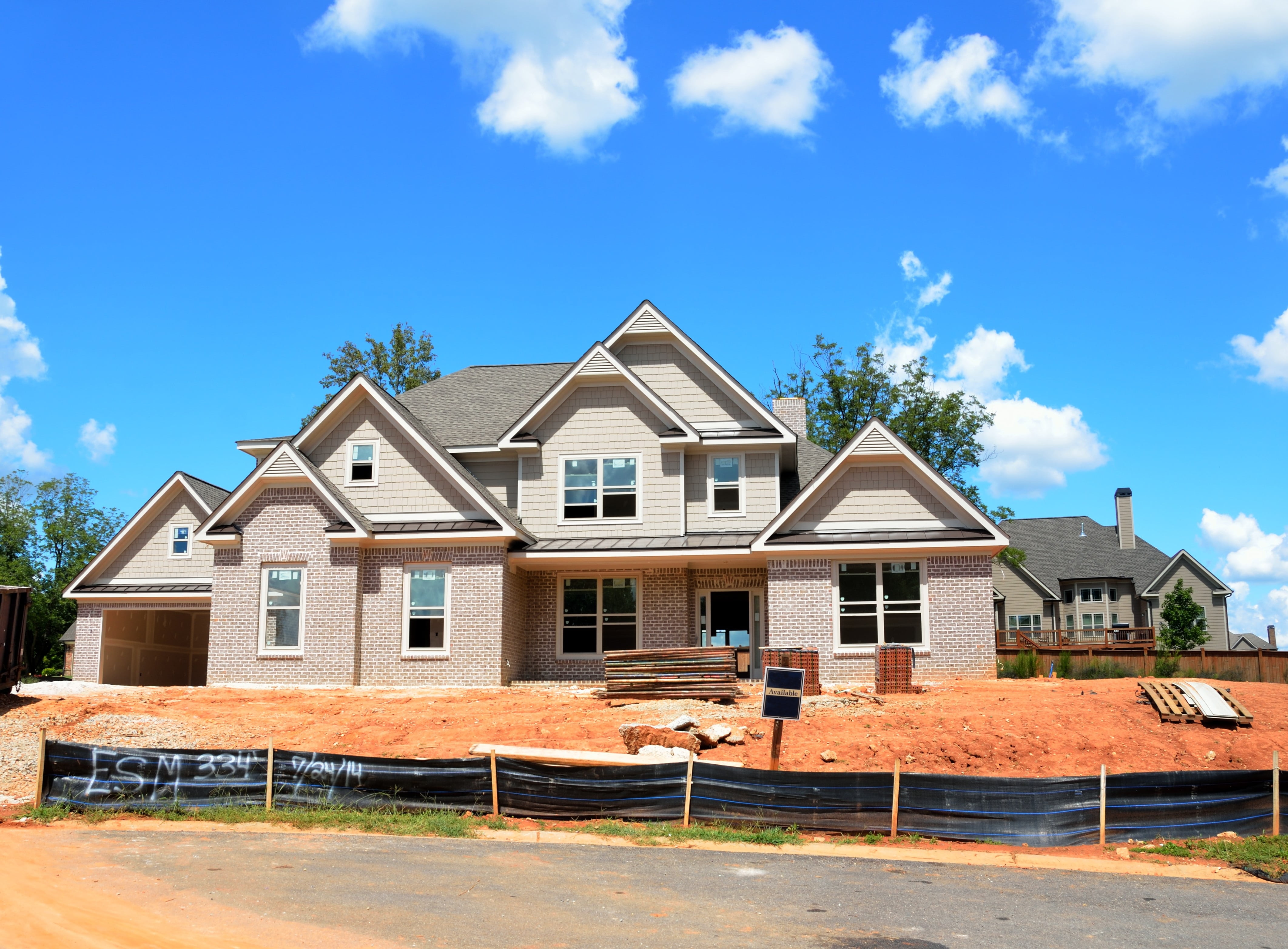 investment, brown, building, construction, day, cloud - sky, structure, industry, city, home, built structure, nature, estate, housing development, design, HD Wallpaper