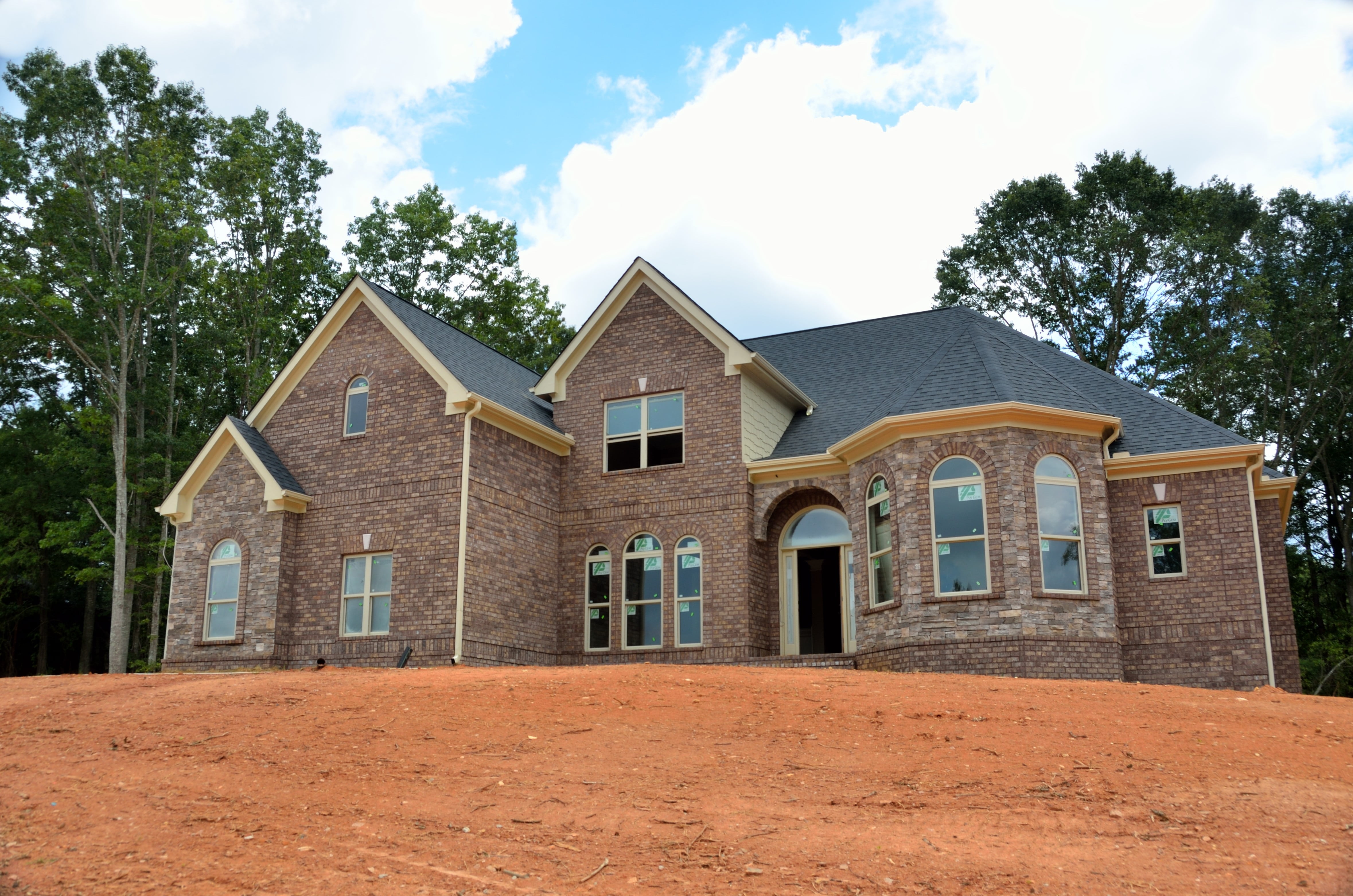 dwelling, design, cloud - sky, building exterior, realty, construction, sky, house, suburban, built structure, facade, home construction, window, day, nature, HD Wallpaper