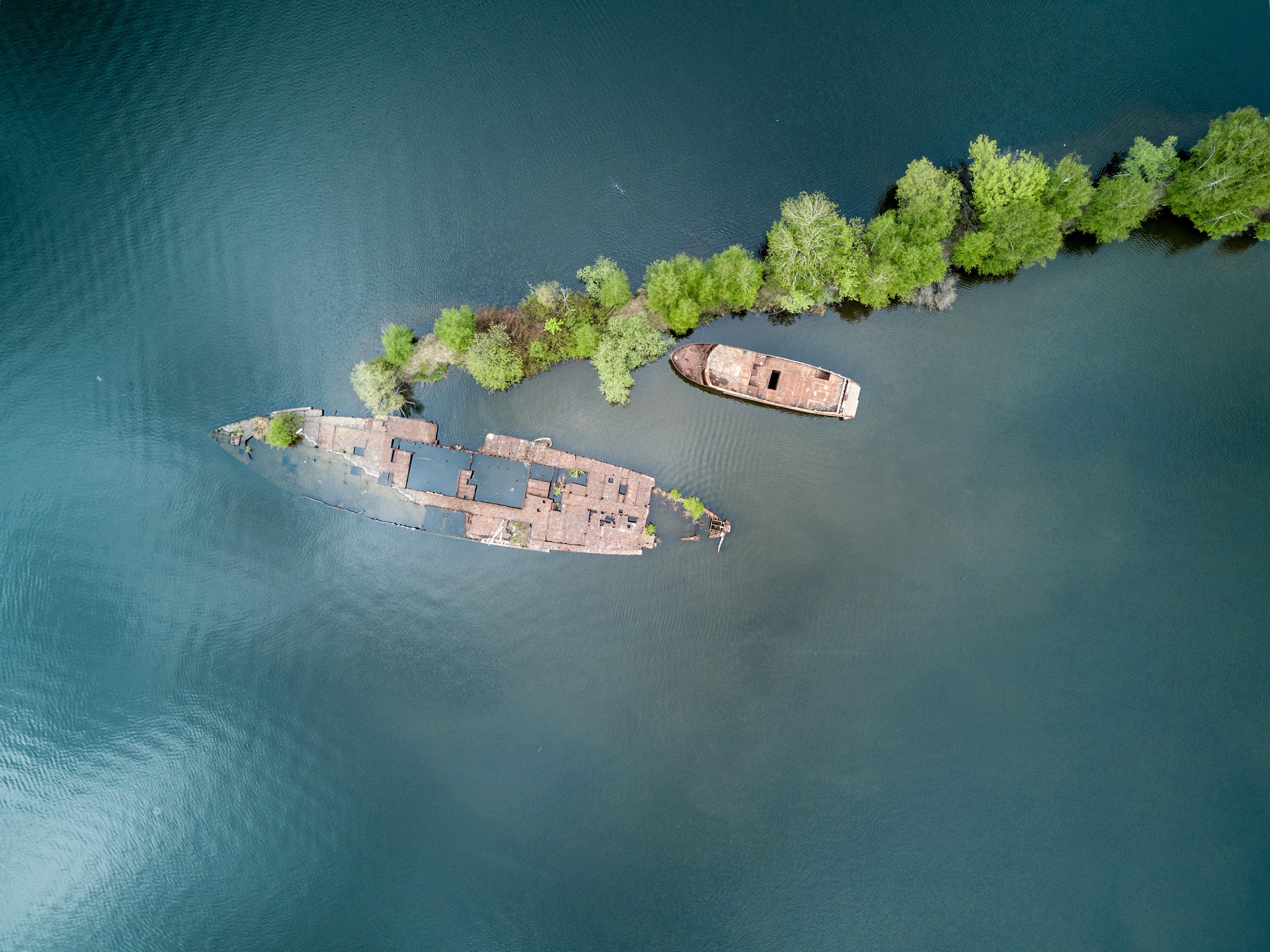 aerial shot, mode of transportation, no people, body of water, colors, bay, drone footage, lake, outdoors, transportation, trees, landscape, birds eye view, HD Wallpaper
