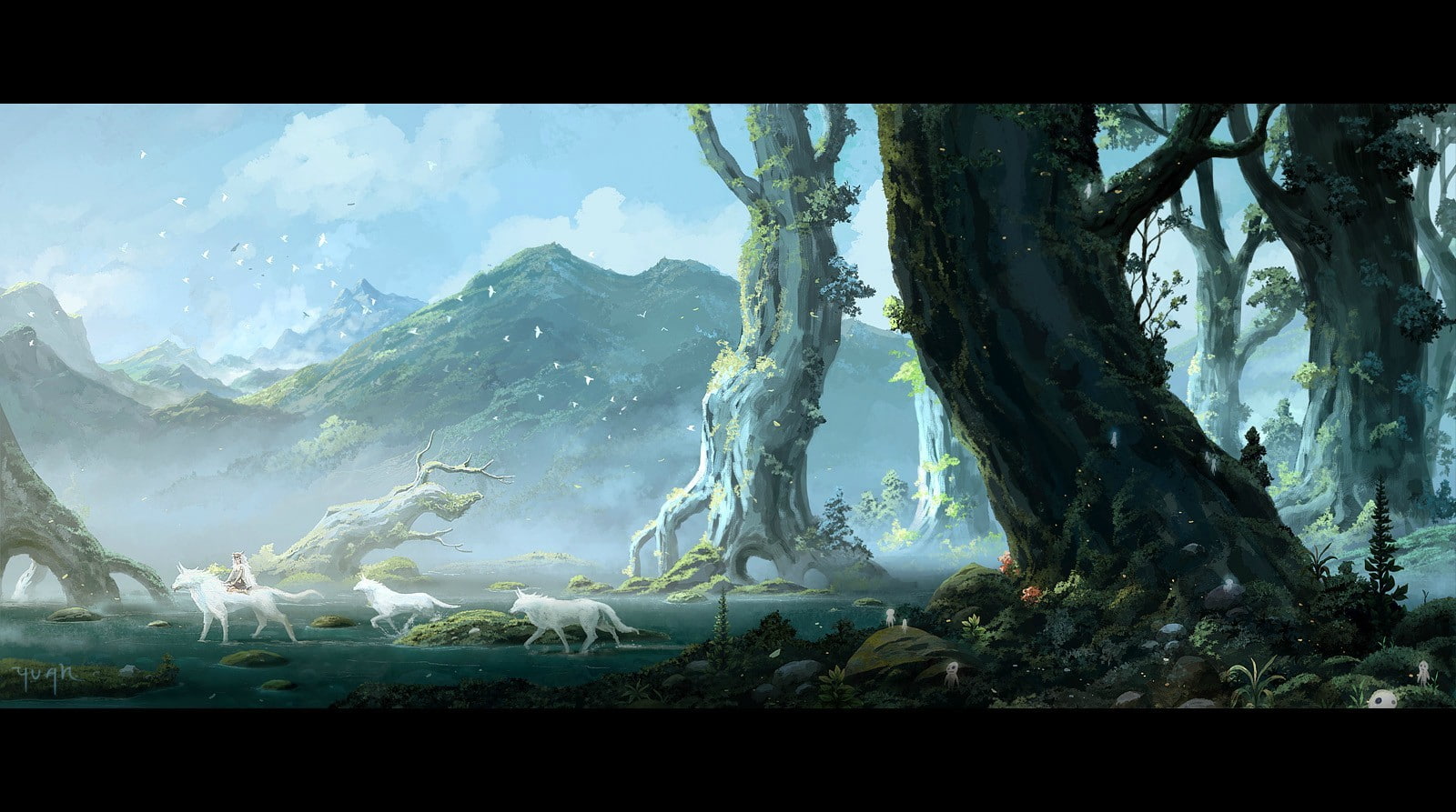 Princess Mononoke, 720P, HD Wallpaper