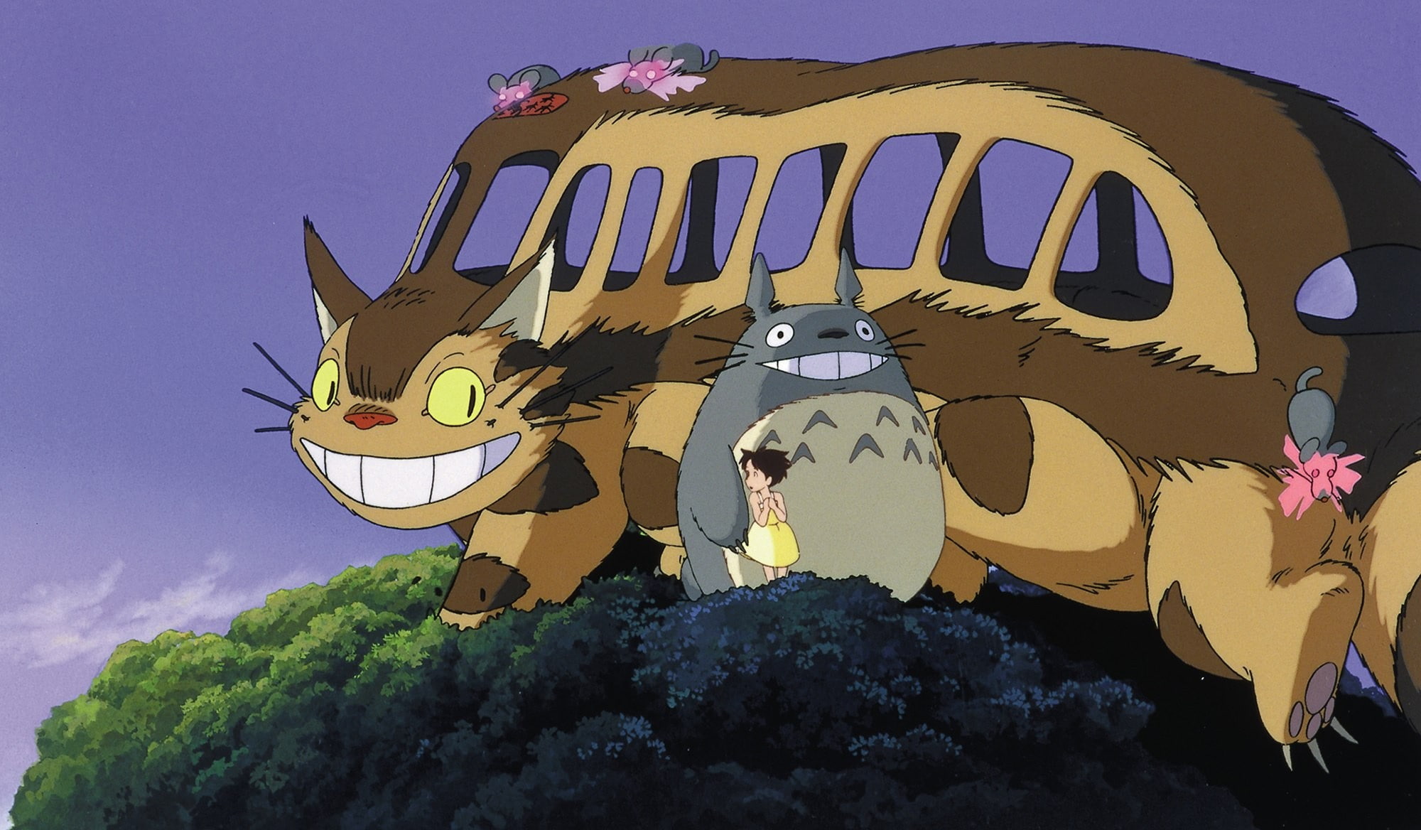 plant, sky, nature, My Neighbor Totoro, celebration, outdoors, art and craft, solid, anime, architecture, animal representation, vertebrate, representation, HD Wallpaper