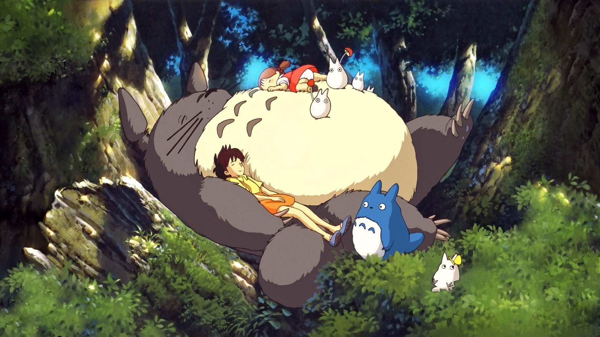 My Neighbor Totoro, 1080P, anime, Studio Ghibli, HD Wallpaper