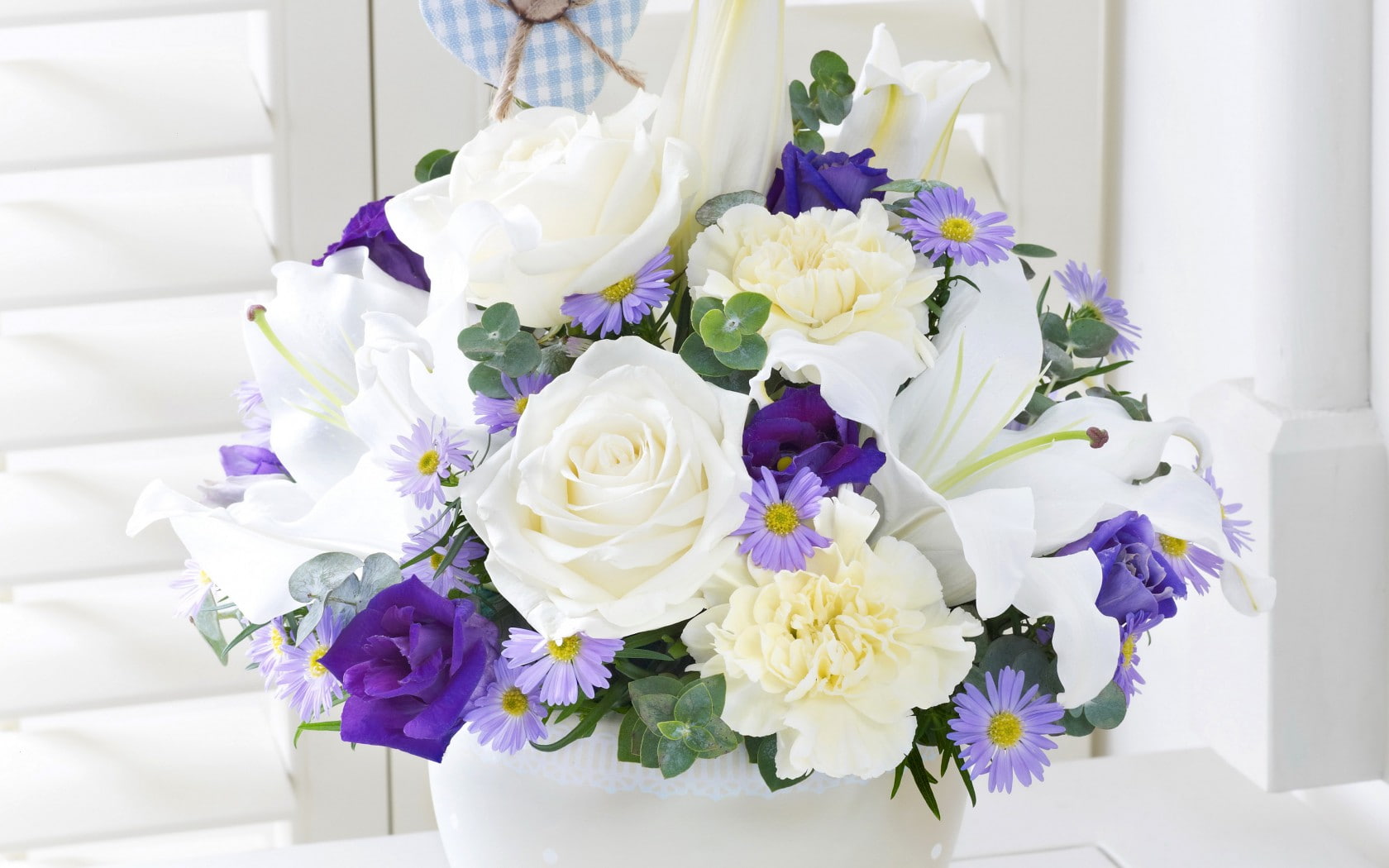 flowers, 720P, lily, eustoma, HD Wallpaper
