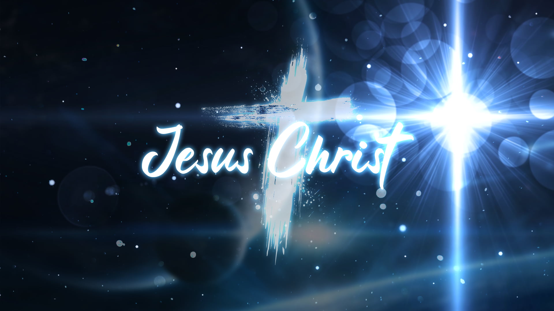 Jesus Christ, galaxy, brightness, 1080P, particular, HD Wallpaper