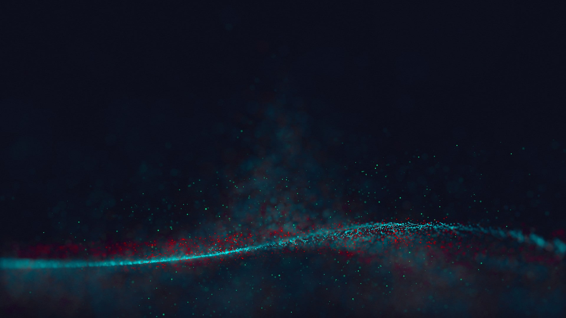 red, astronomy, water, 1080P, beauty in nature, no people, sky, star - space, scenics - nature, space, galaxy, abstract science fiction dots dust bokeh waves red giant trapcode particular, HD Wallpaper