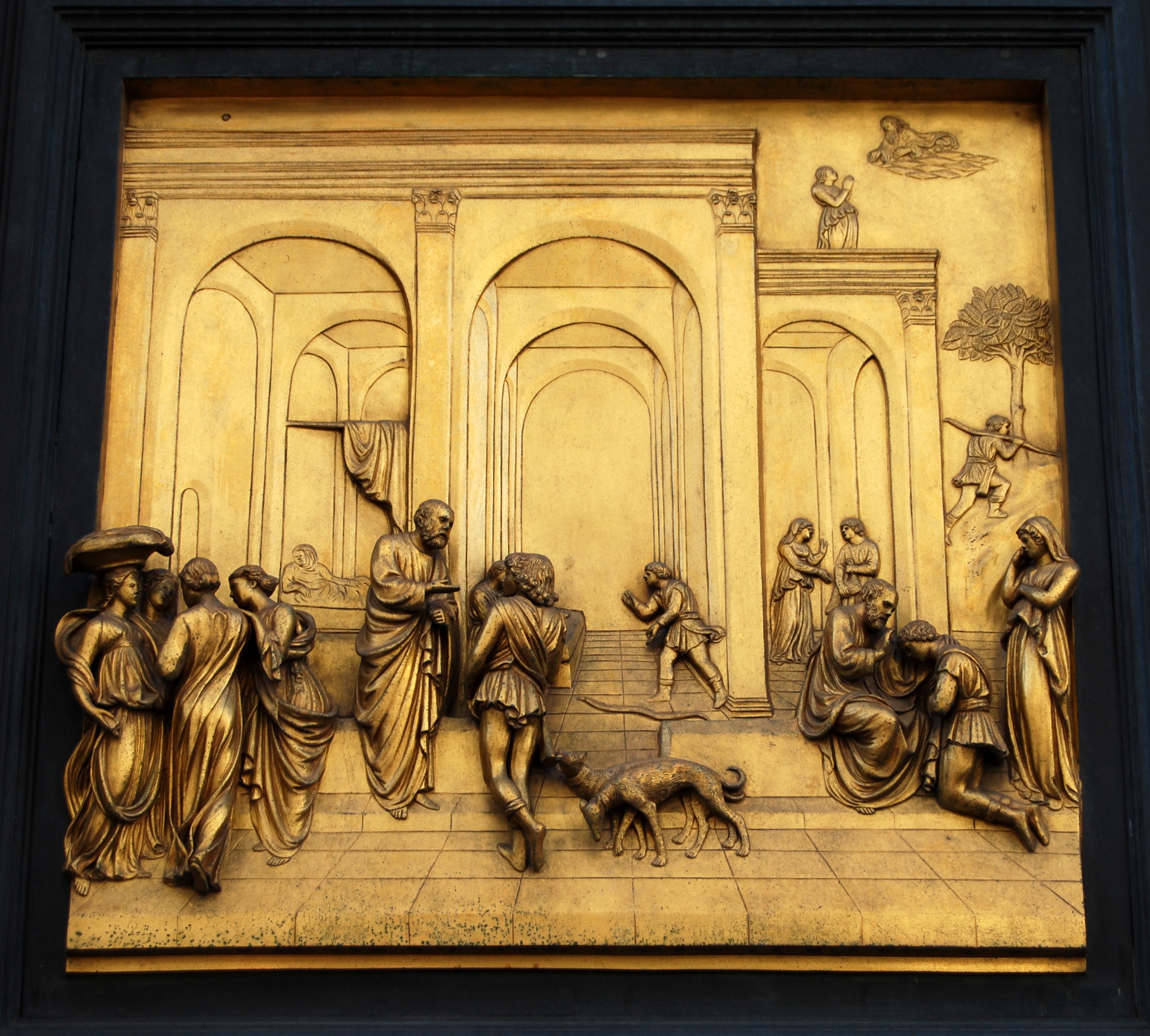built structure, gold, renaissance, art and craft, building, architecture, work, tuscany, creativity, representation, particular, florence, no people, the past, HD Wallpaper
