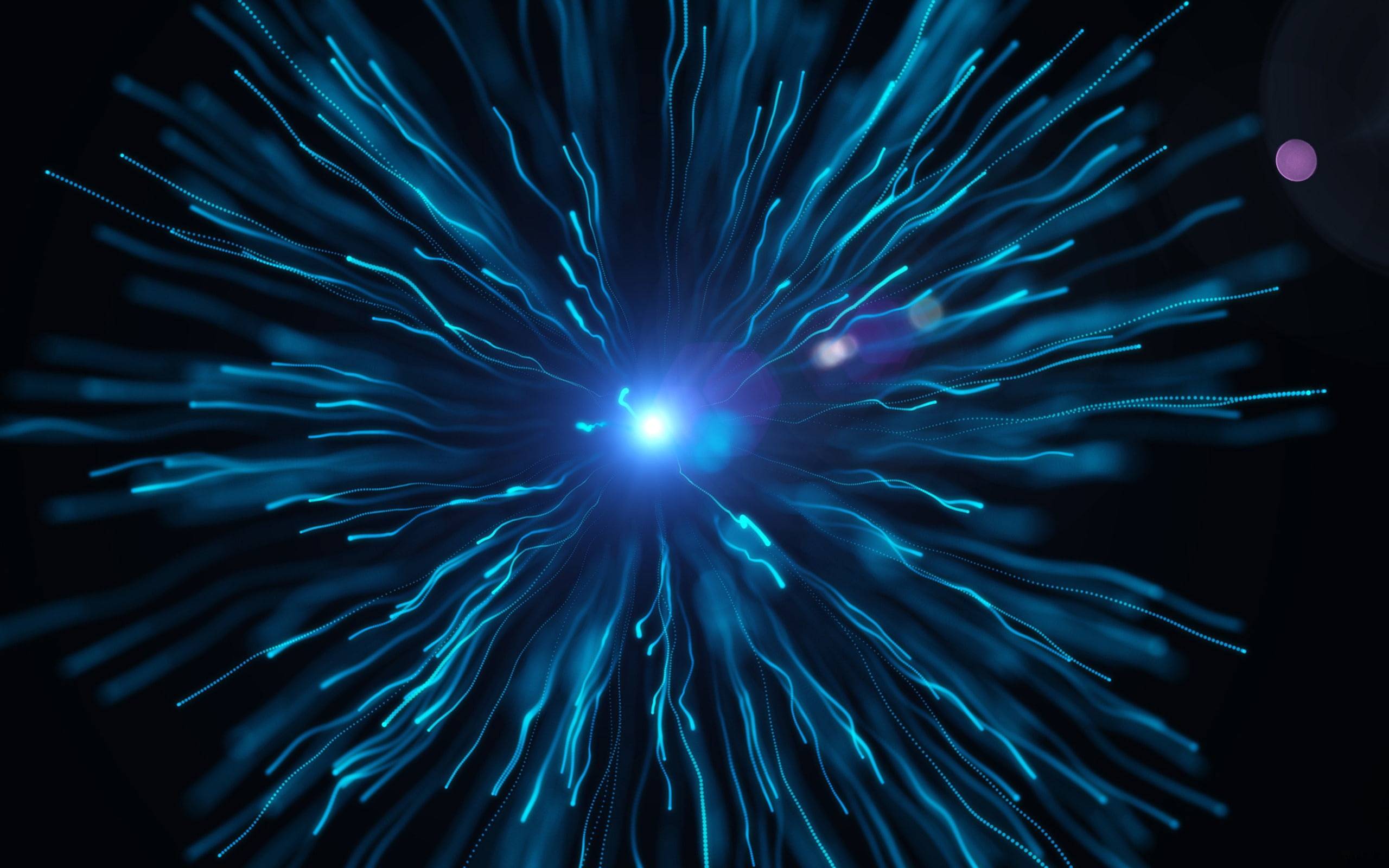 arts culture and entertainment, blue, marine, glowing, hd, motion, illuminated, fiber optic, long exposure, no people, explosion, 2K, light - natural phenomenon, HD Wallpaper