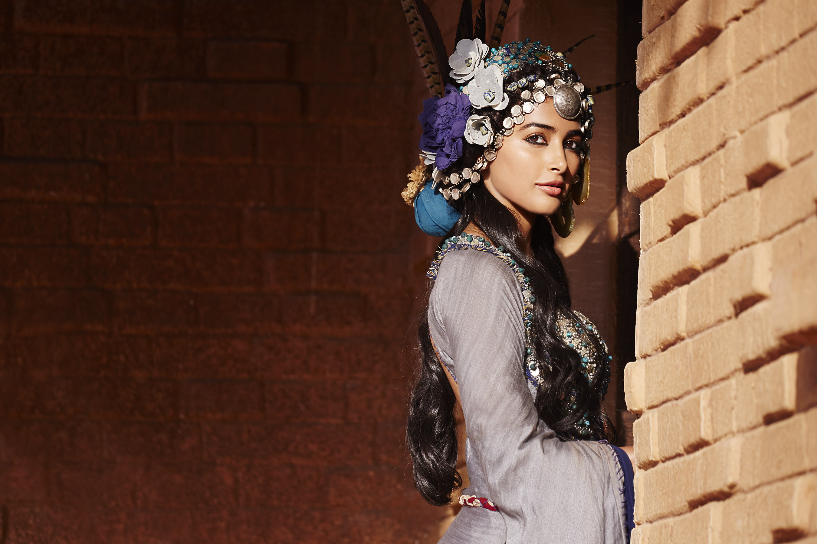 2K, HD, Pooja Hegde, Mohenjo Daro, Bollywood, HD Wallpaper