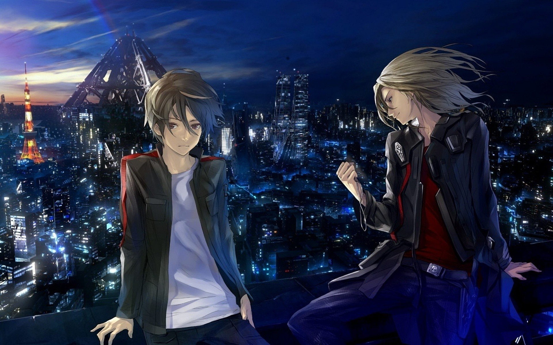 tsutsugami, crown, anime, guilty, gai, shu, 1080P, boys, ouma, HD Wallpaper