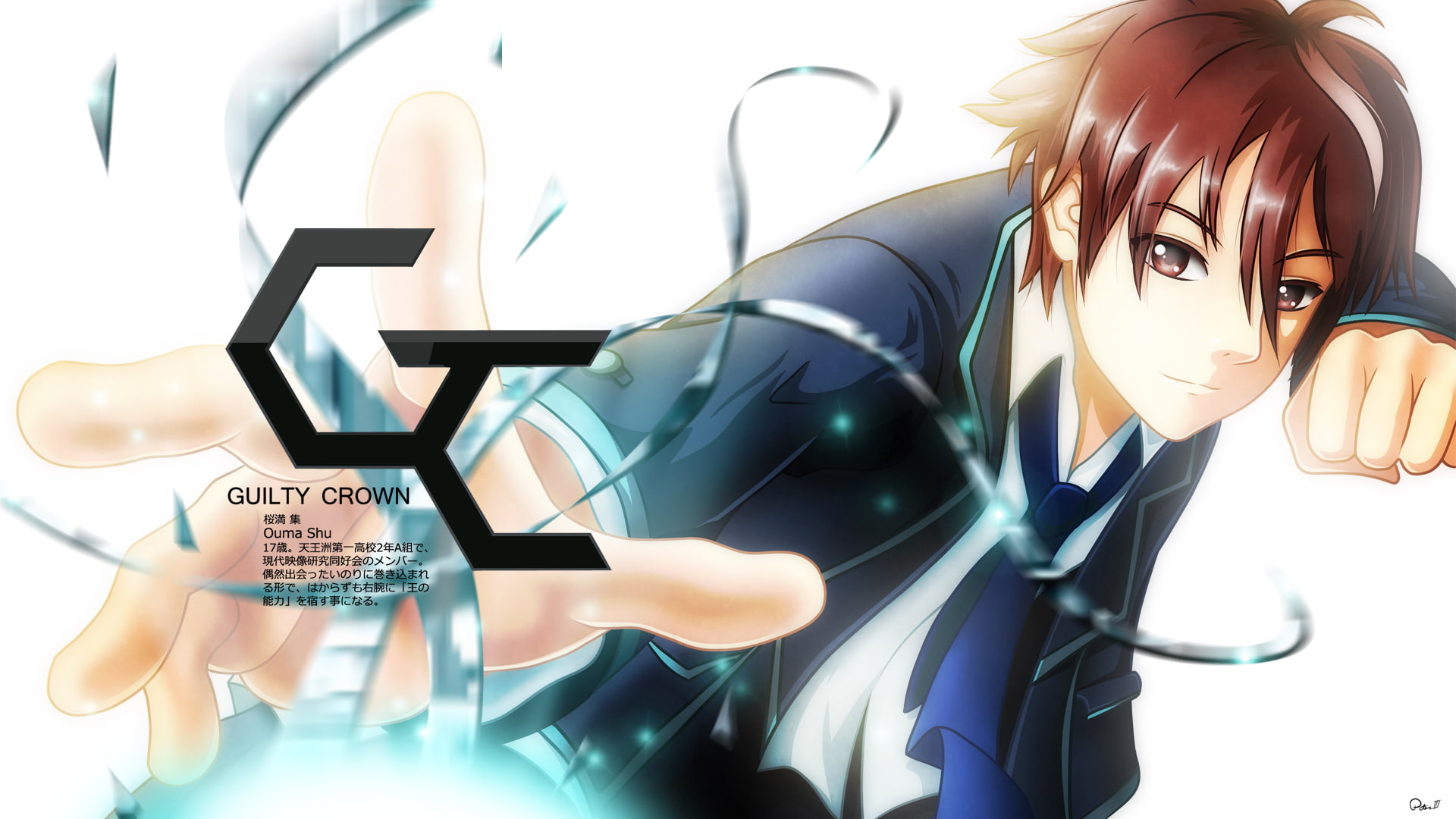 crown, guilty, ouma, 1080P, shu, HD Wallpaper