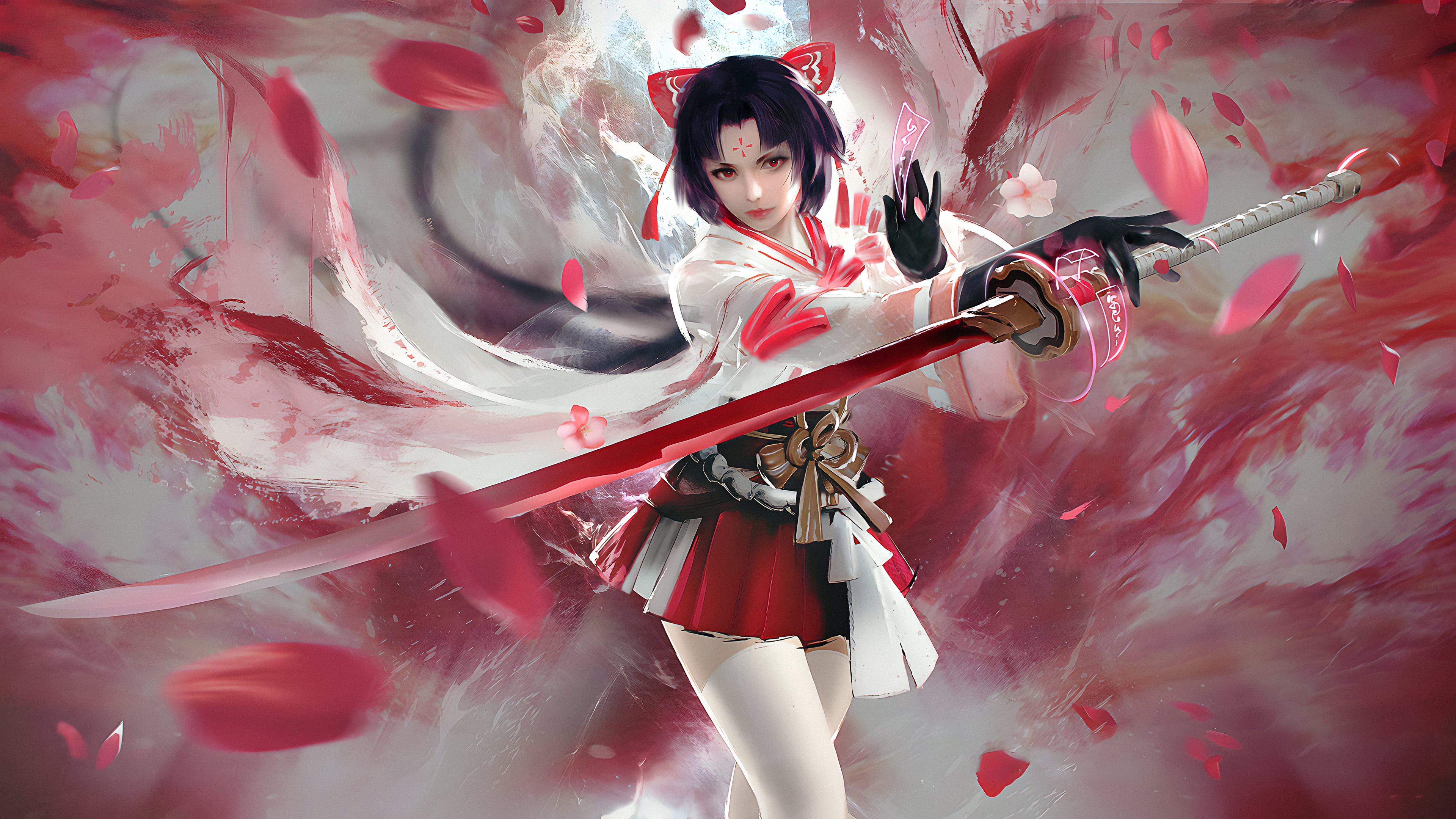 4K, 4K, Naraka: Bladepoint, women, 24 Entertainment, HD Wallpaper