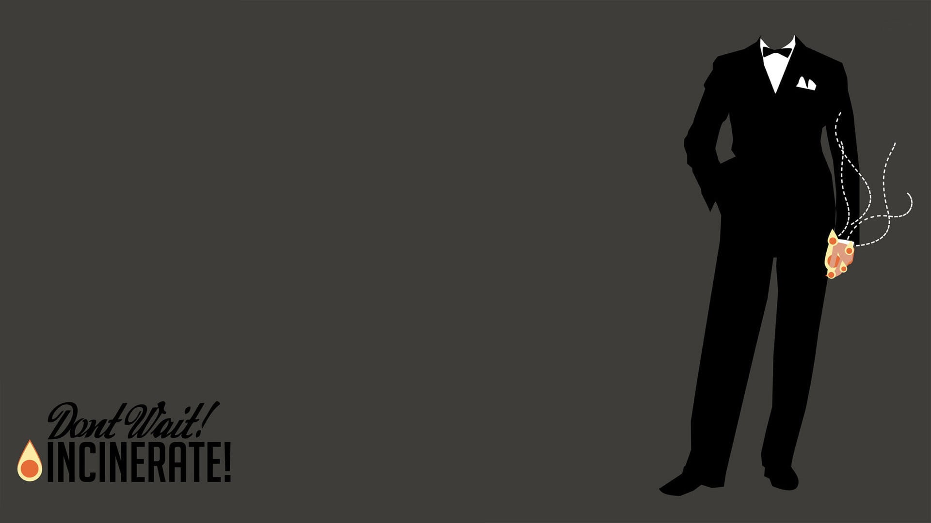 tuxedo, BioShock, text, illustration, mannequin, fashion, western script, indoors, 1080P, female likeness, still life, video games, studio shot, black background, HD Wallpaper