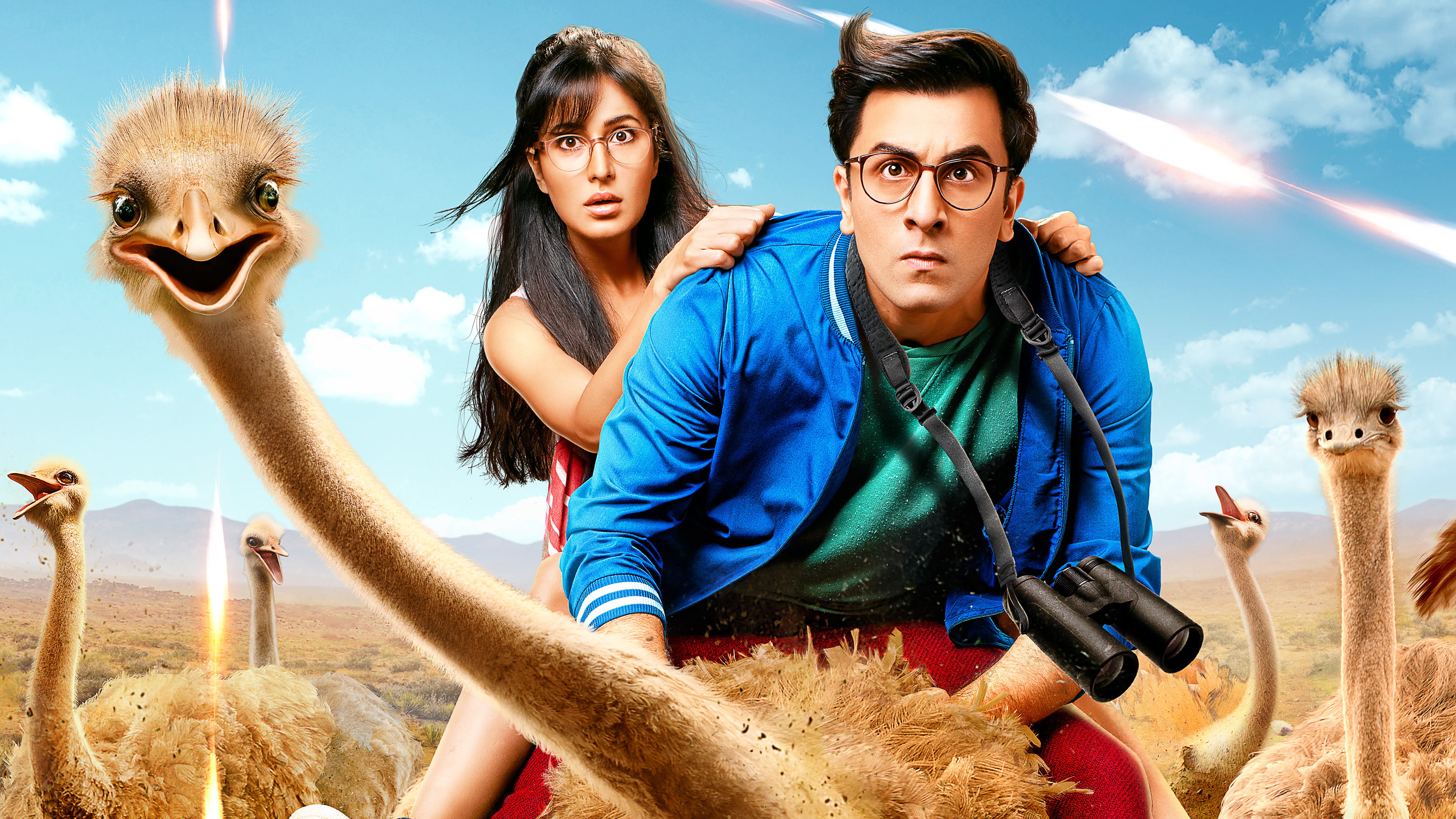 4K, Jagga Jasoos, Bollywood, 4K, 2017, Ranbir Kapoor, Katrina Kaif, HD Wallpaper