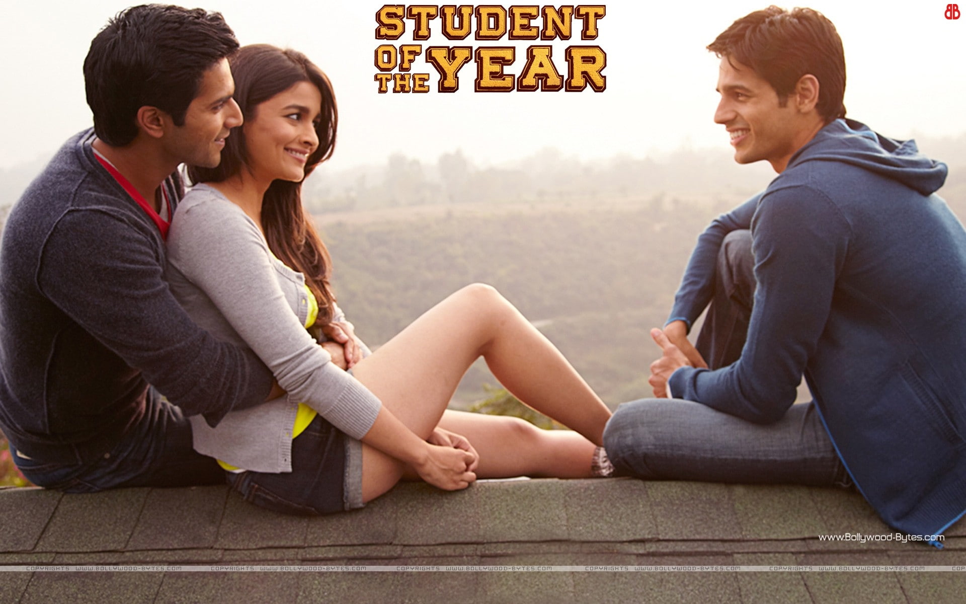 hd, rumble, art, alia, entertainment, bollywood, days, varun, dhawan, posters, year, movie, 1080P, School Days, mo, School Rumble, student, school, sidharth, HD Wallpaper