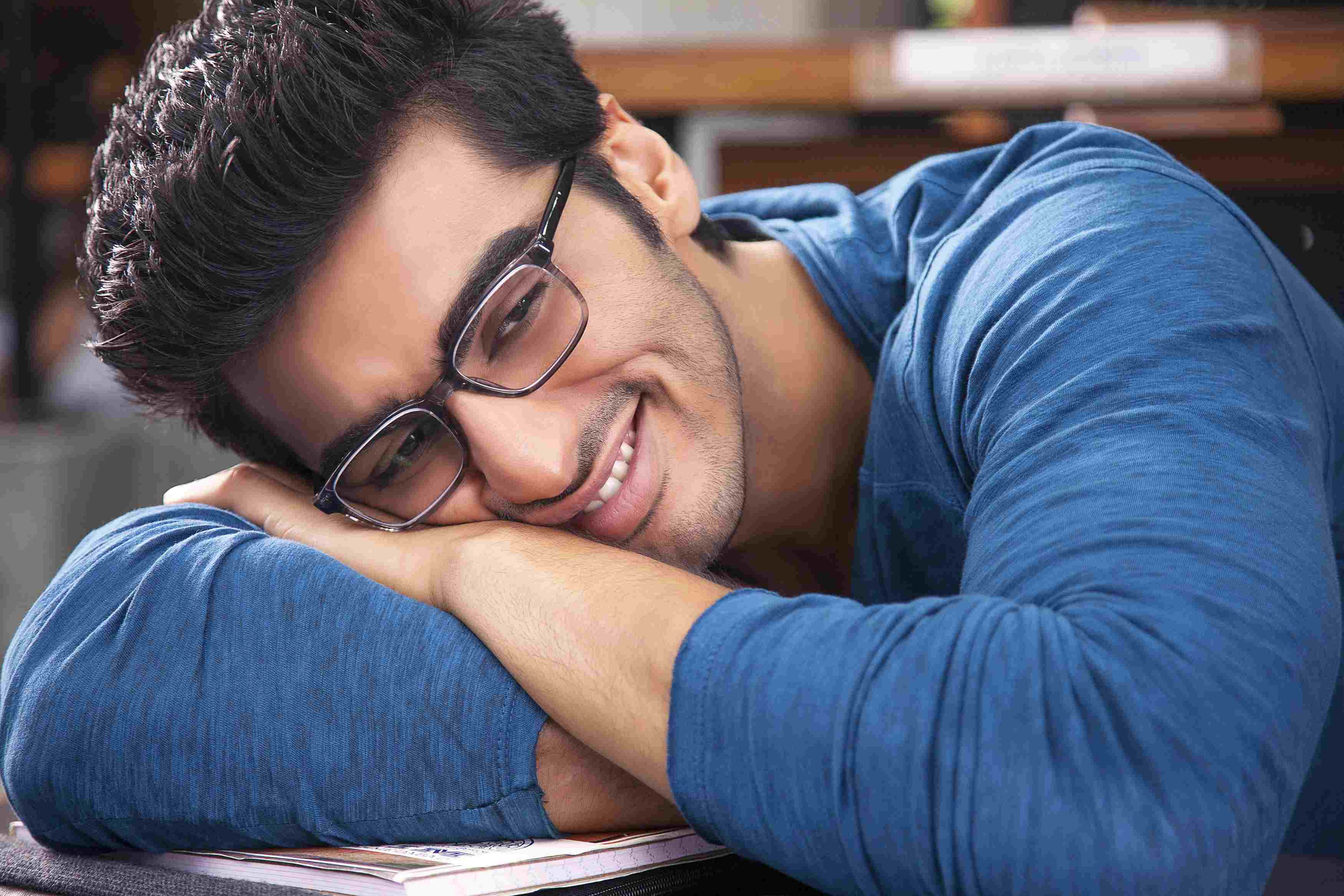 smiling, casual clothing, states, adult, leisure activity, kapoor, emotion, glasses, hairstyle, lifestyles, portrait, young men, happiness, young adult, HD Wallpaper