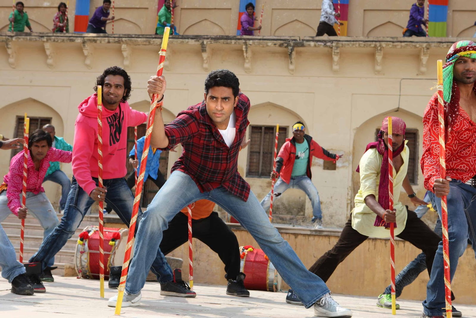 outdoors, young men, group of people, looking at camera, young adult, lifestyles, architecture, young women, full length, Abhishek Bachchan, city, abhishek, HD Wallpaper