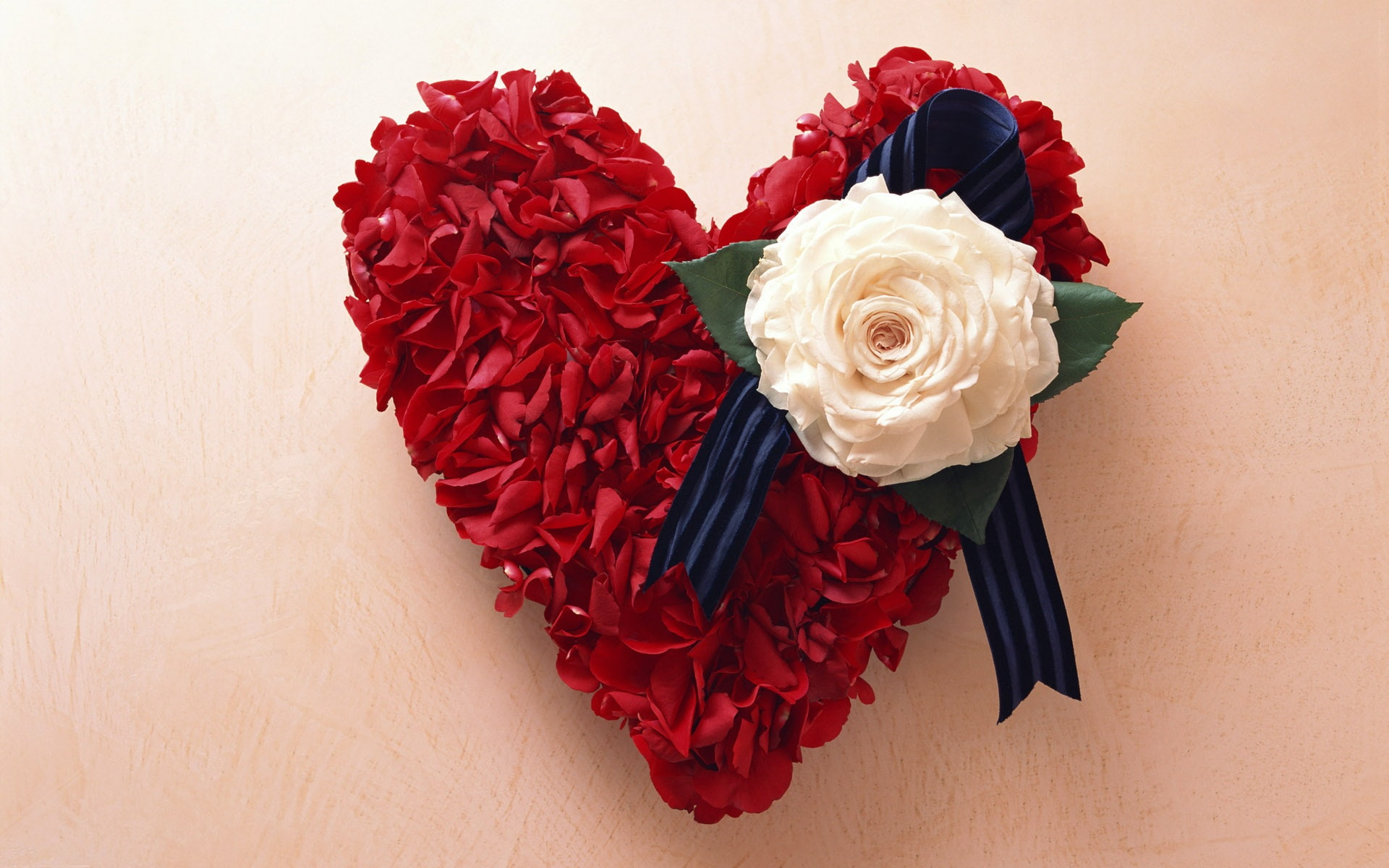 Heart, 1080P, Love, Rose, HD Wallpaper